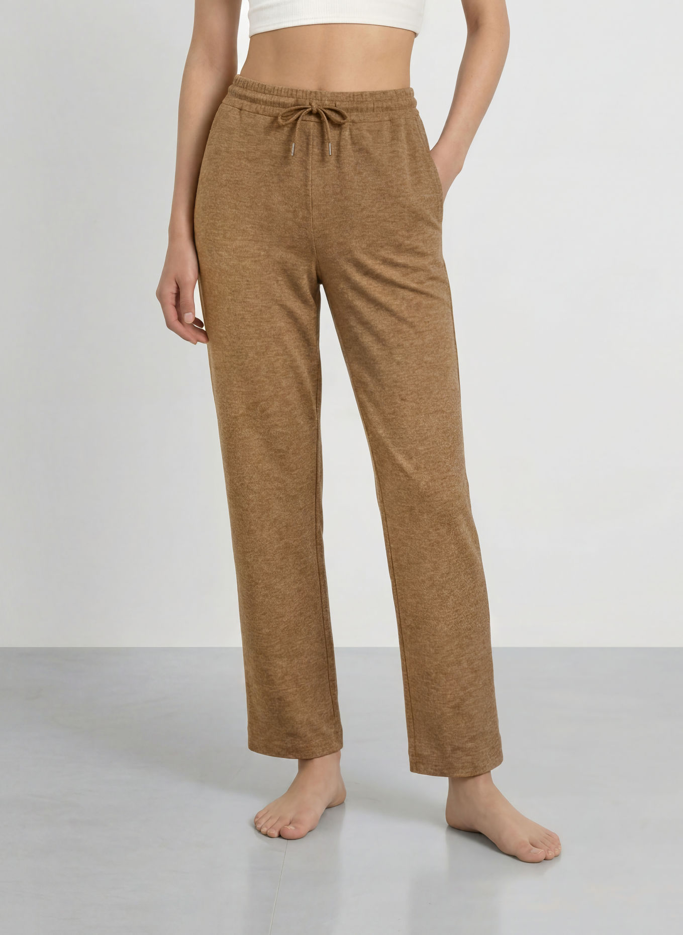 VARLEY Pantalon d'entraînement THE EASY PANT: MARRON