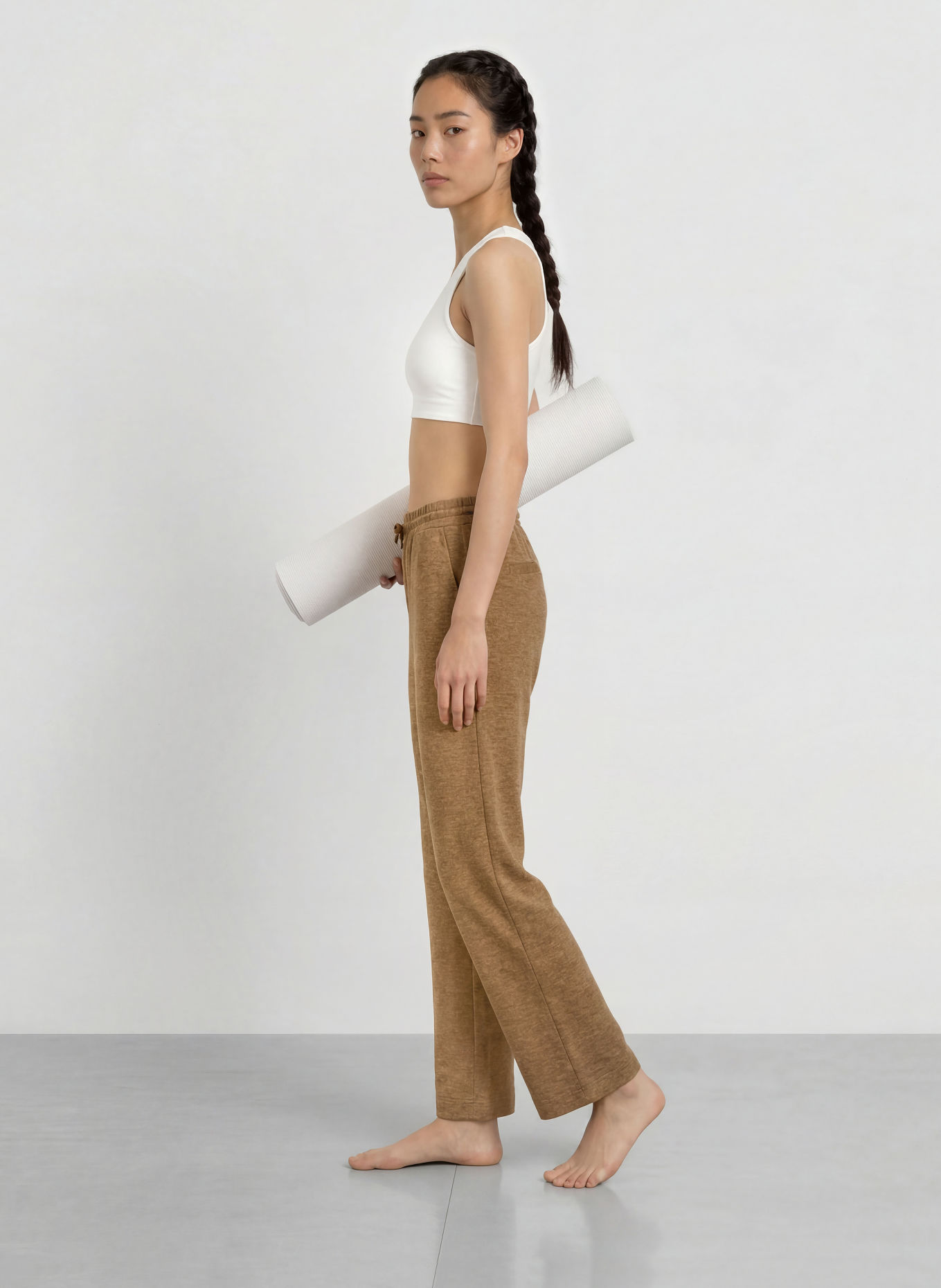 VARLEY Pantalon d'entraînement THE EASY PANT: MARRON