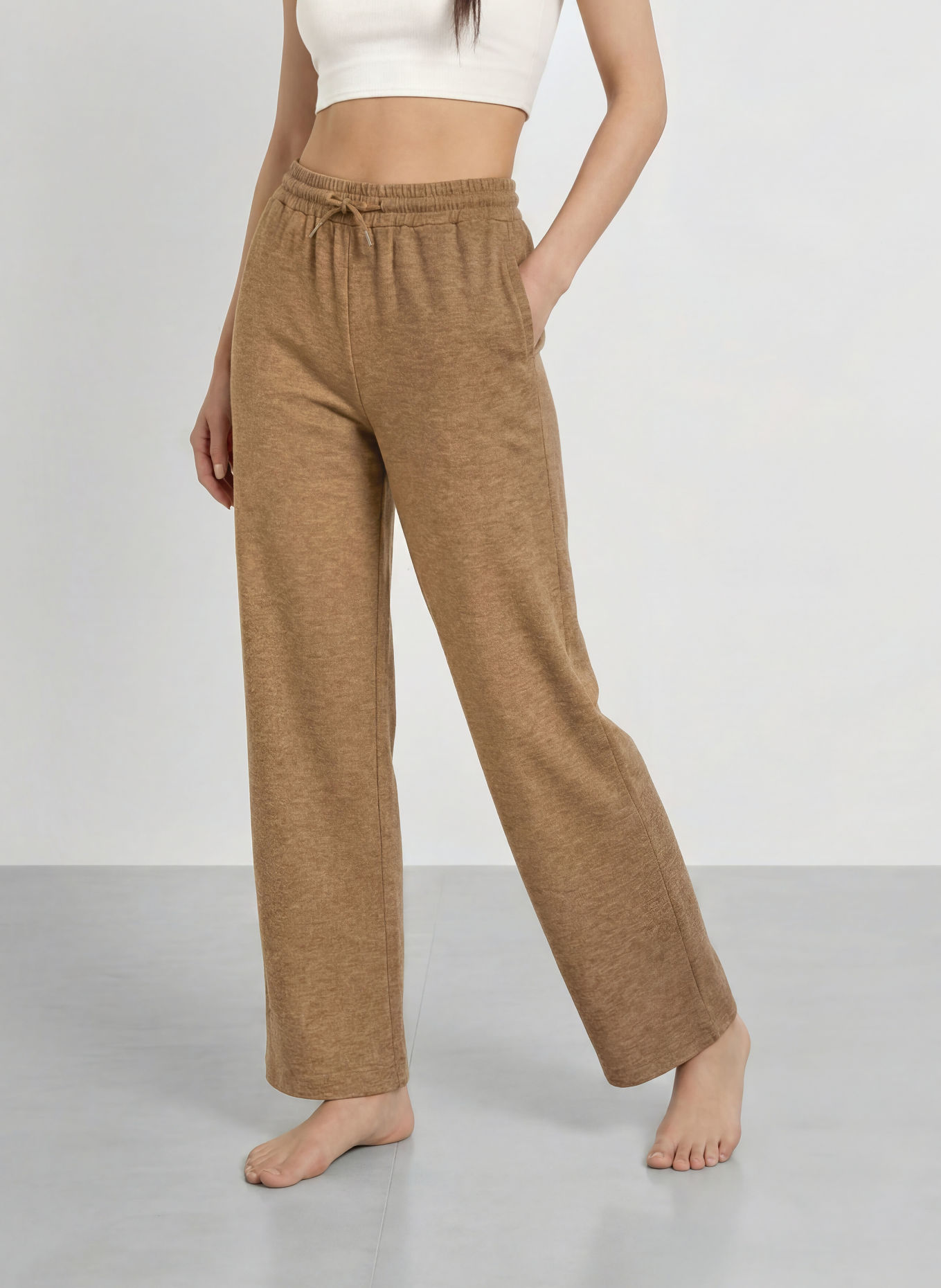 VARLEY Pantalon d'entraînement THE EASY PANT: MARRON