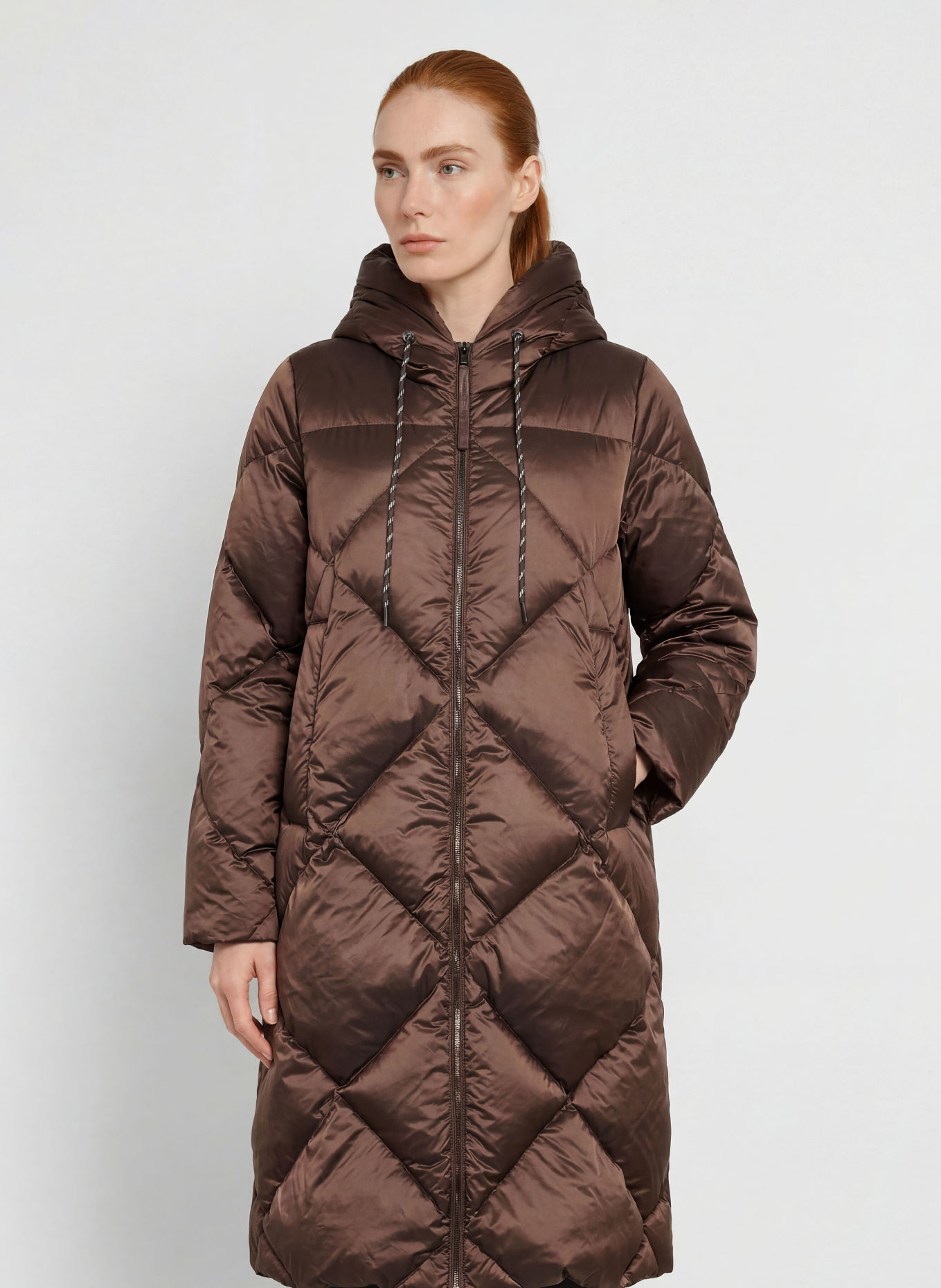 VARLEY Donsmantel ASHFIELD: BRUIN