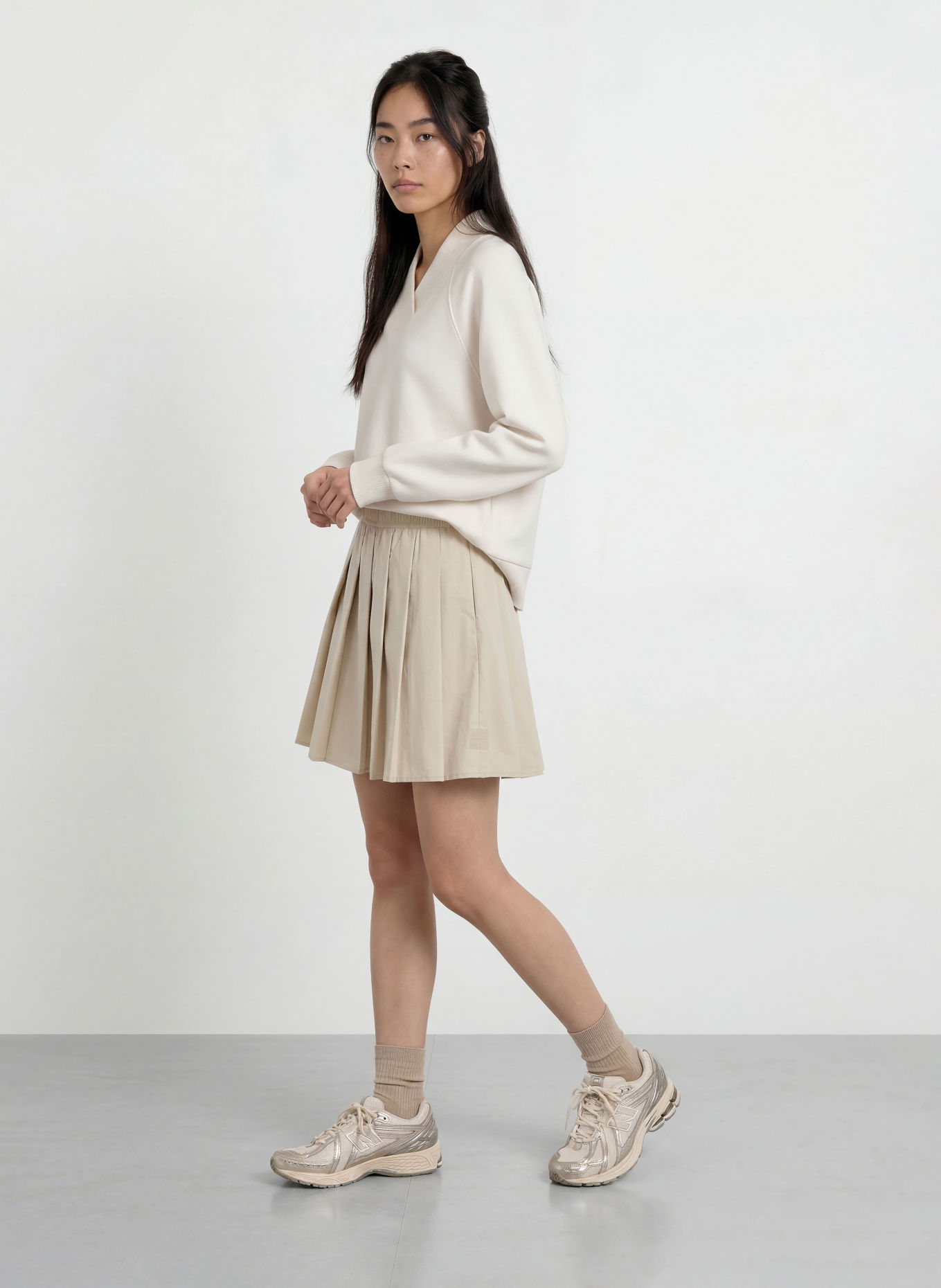 VARLEY Pullover MACIE: WEISS