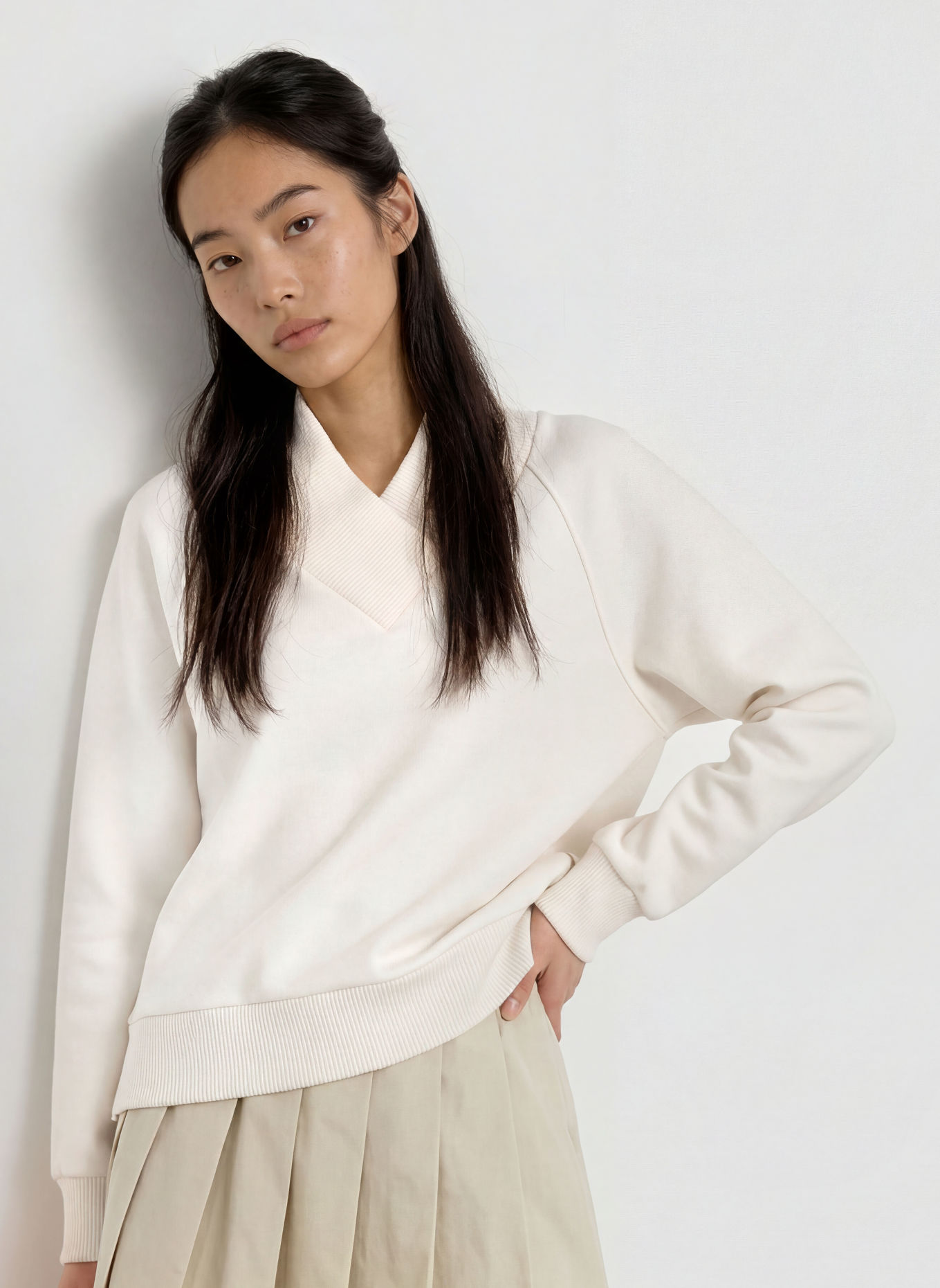VARLEY Pullover MACIE: WEISS