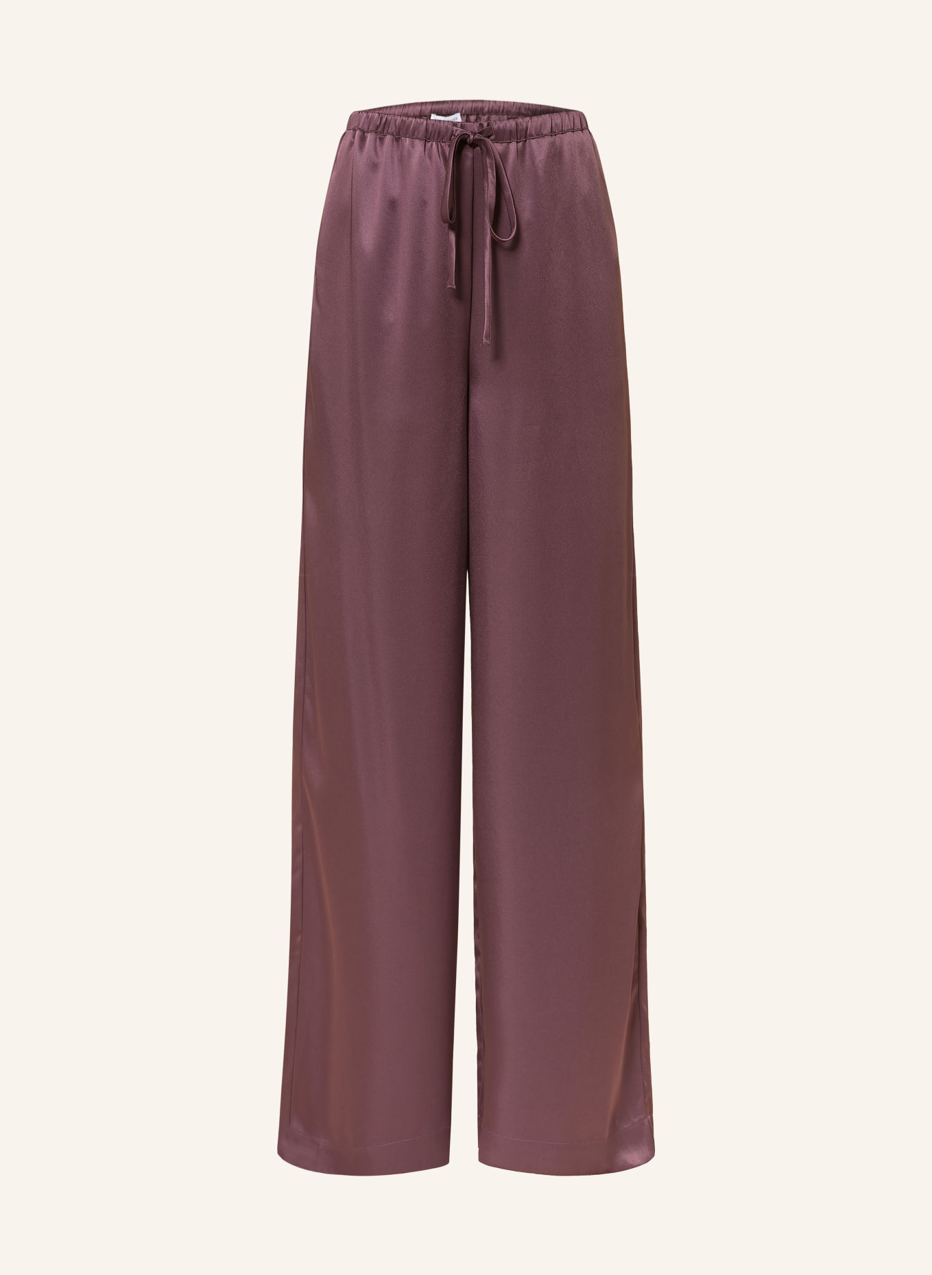 MRS & HUGS Satijnen broek: PAARS