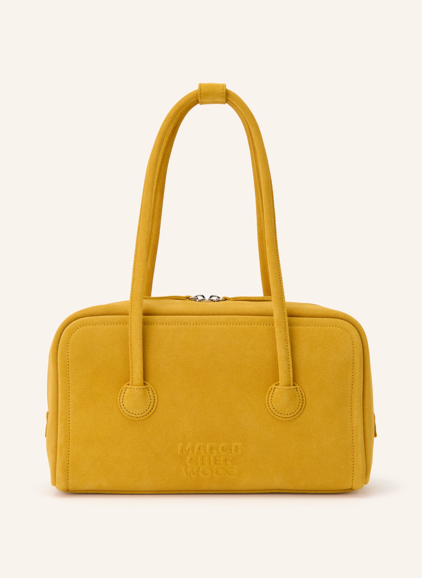 MARGE SHERWOOD Schultertasche SOFT BOSTON SMALL: DUNKELGELB