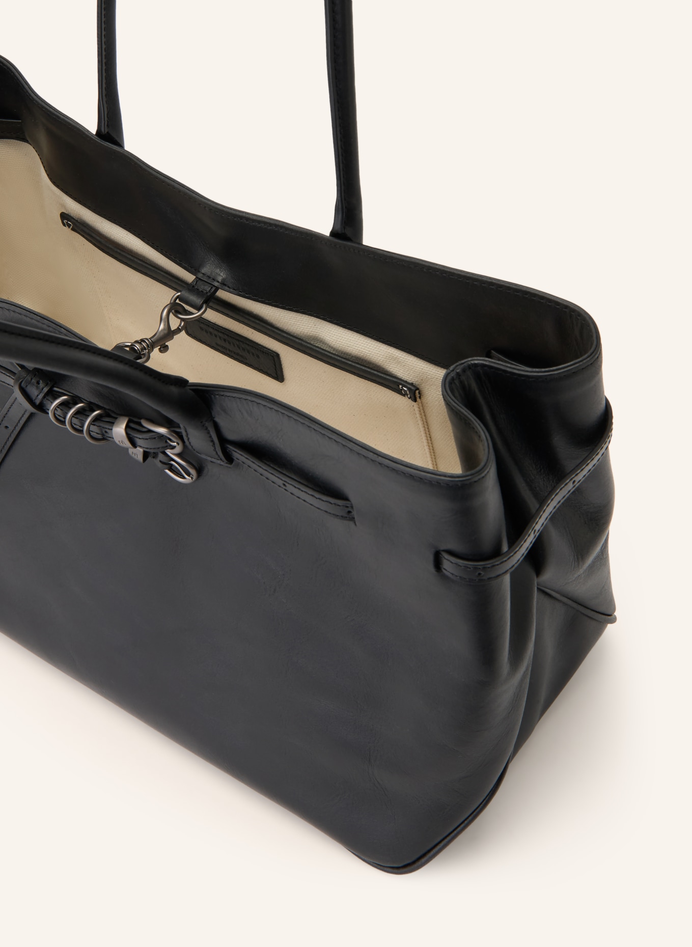 MARGE SHERWOOD Shopper GRANDMA USED BAG LARGE: SCHWARZ