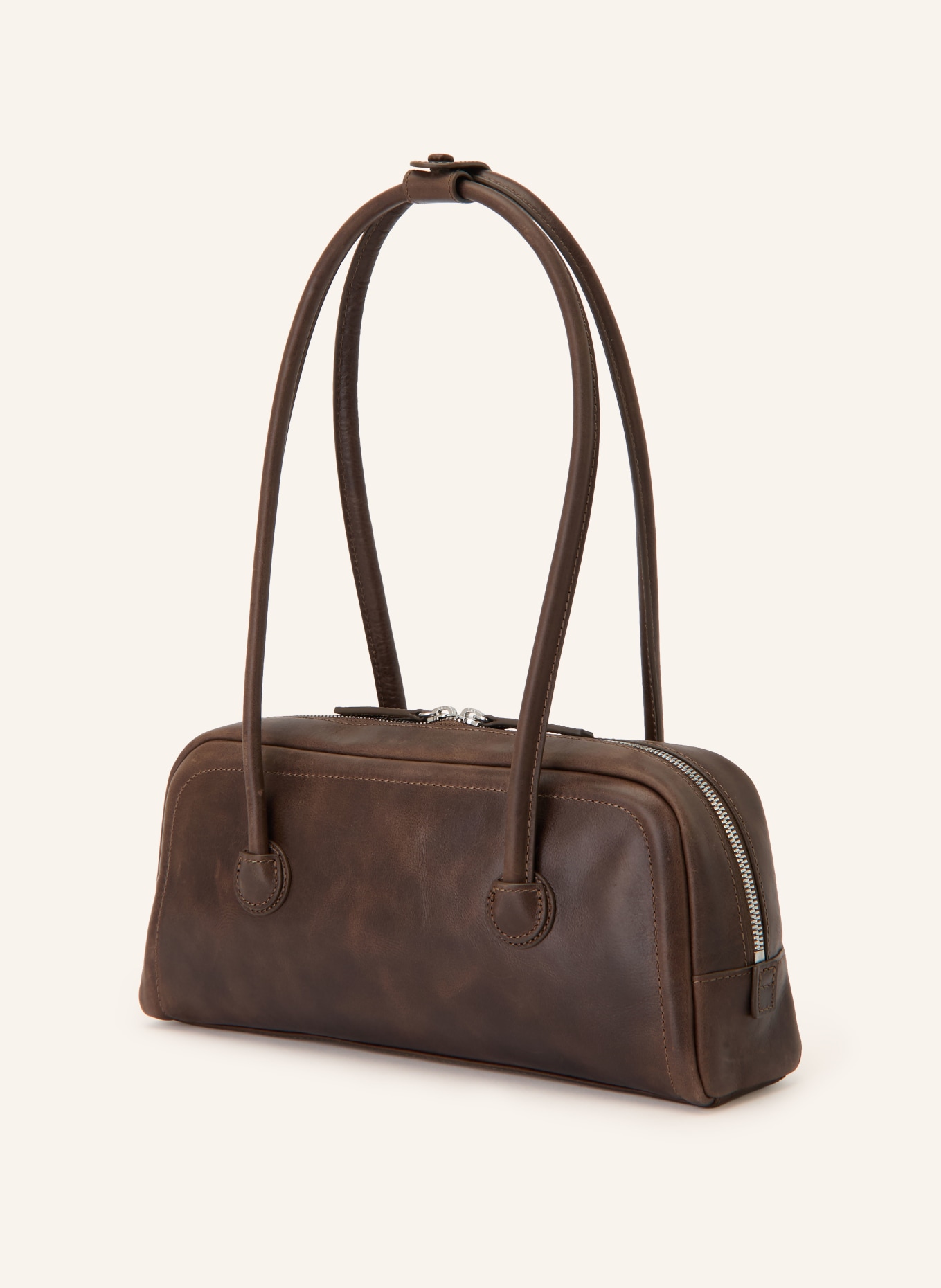 MARGE SHERWOOD Schultertasche SOFT BOSTON EW: DUNKELBRAUN