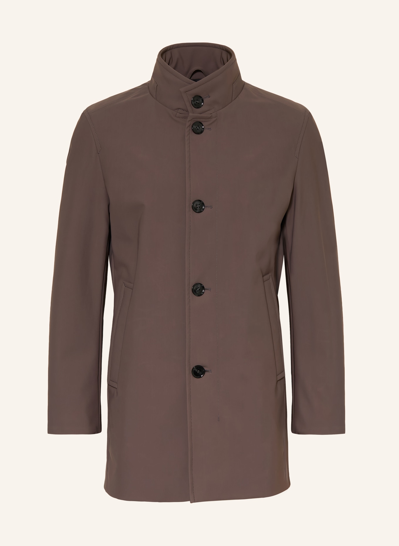 STRELLSON FINCHLEY FLEX 12 Coat: DARK GRAY