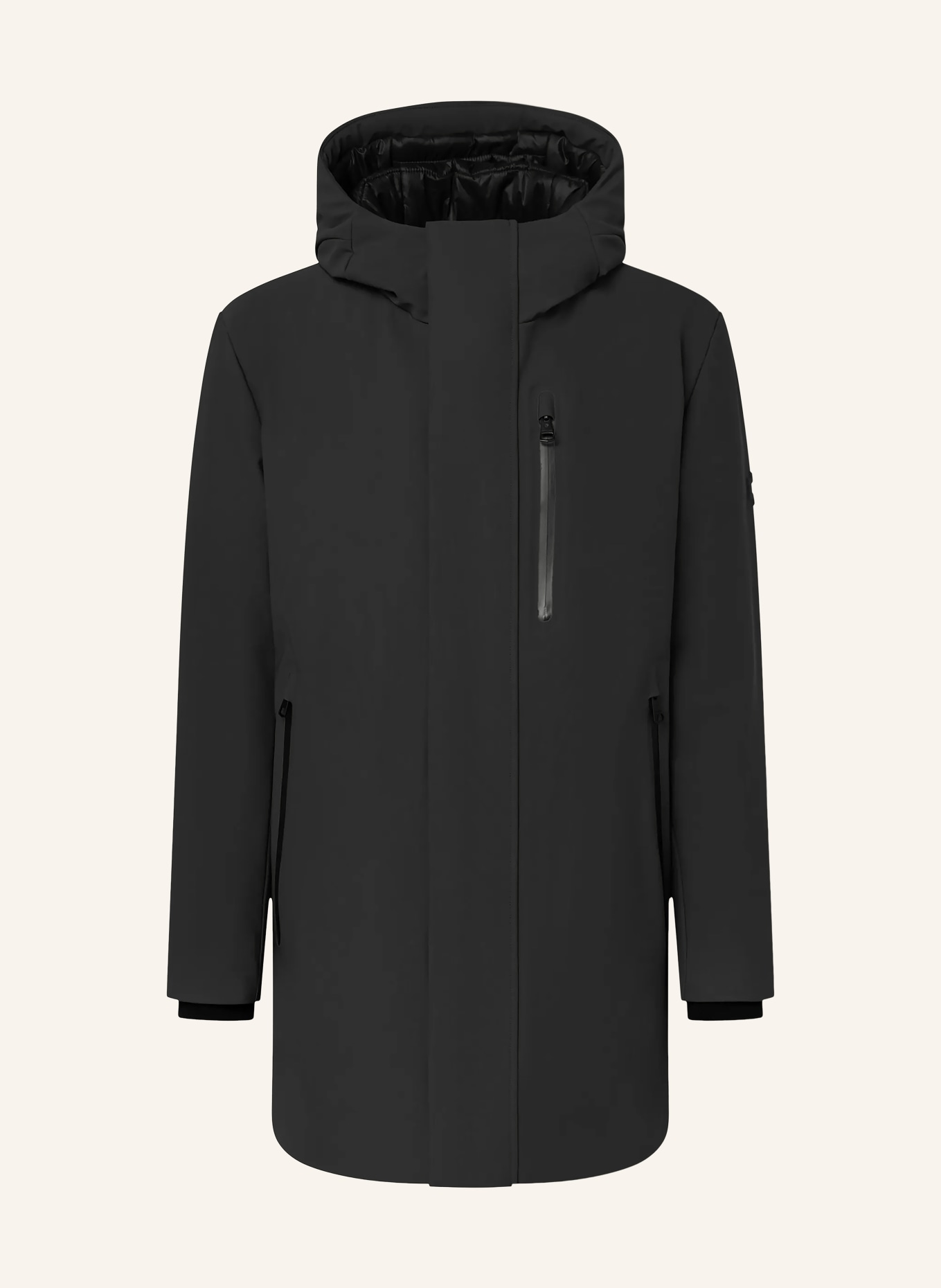 STRELLSON Parka: ZWART
