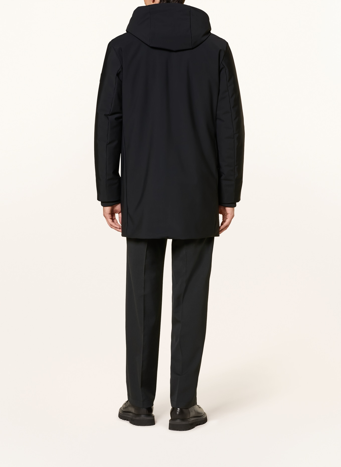 STRELLSON Parka: ZWART