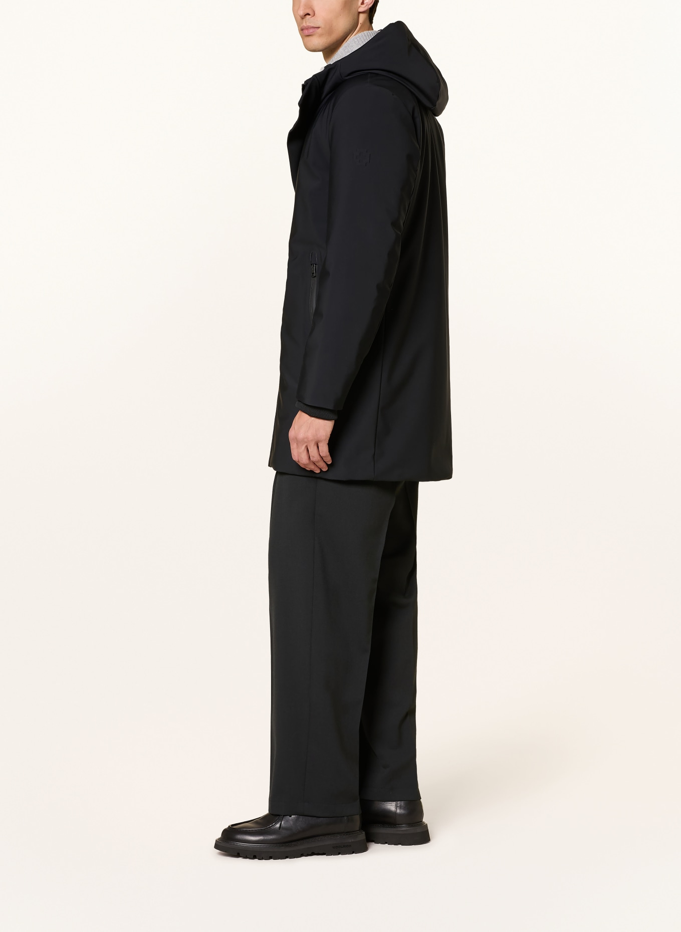 STRELLSON Parka: ZWART
