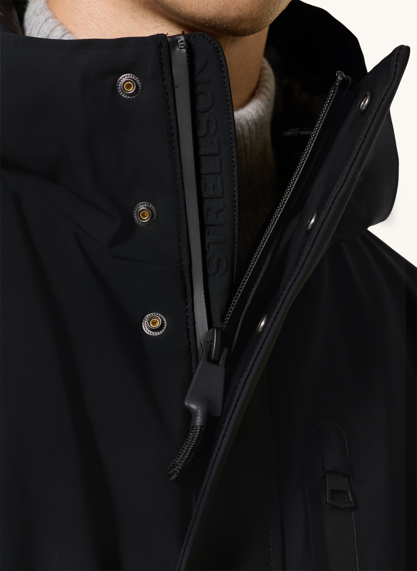 STRELLSON Parka: ZWART