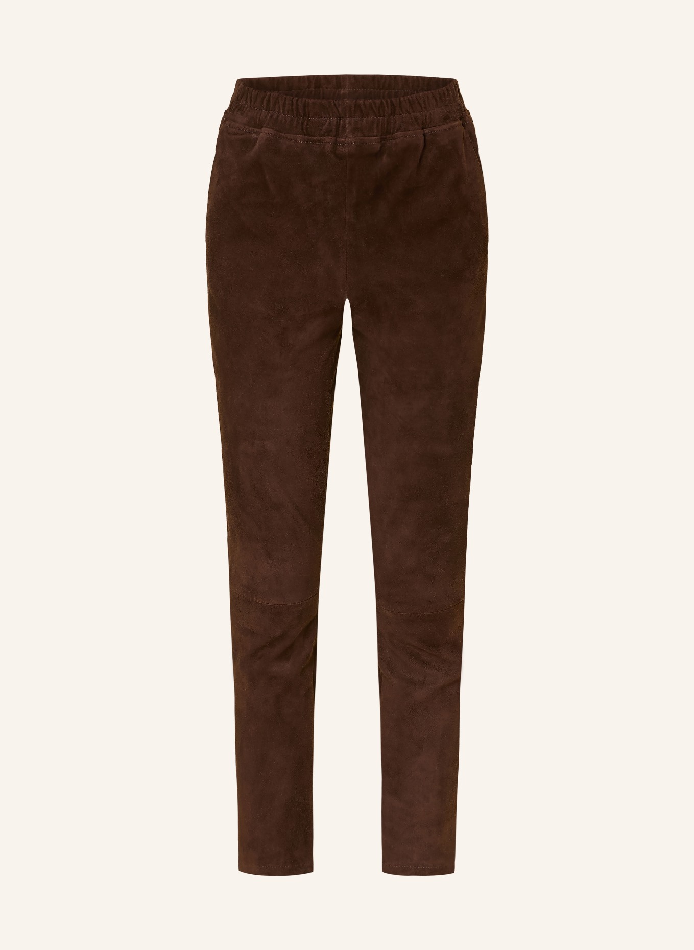 ARMA PROVENCE 7/8-length trousers: DARK BROWN