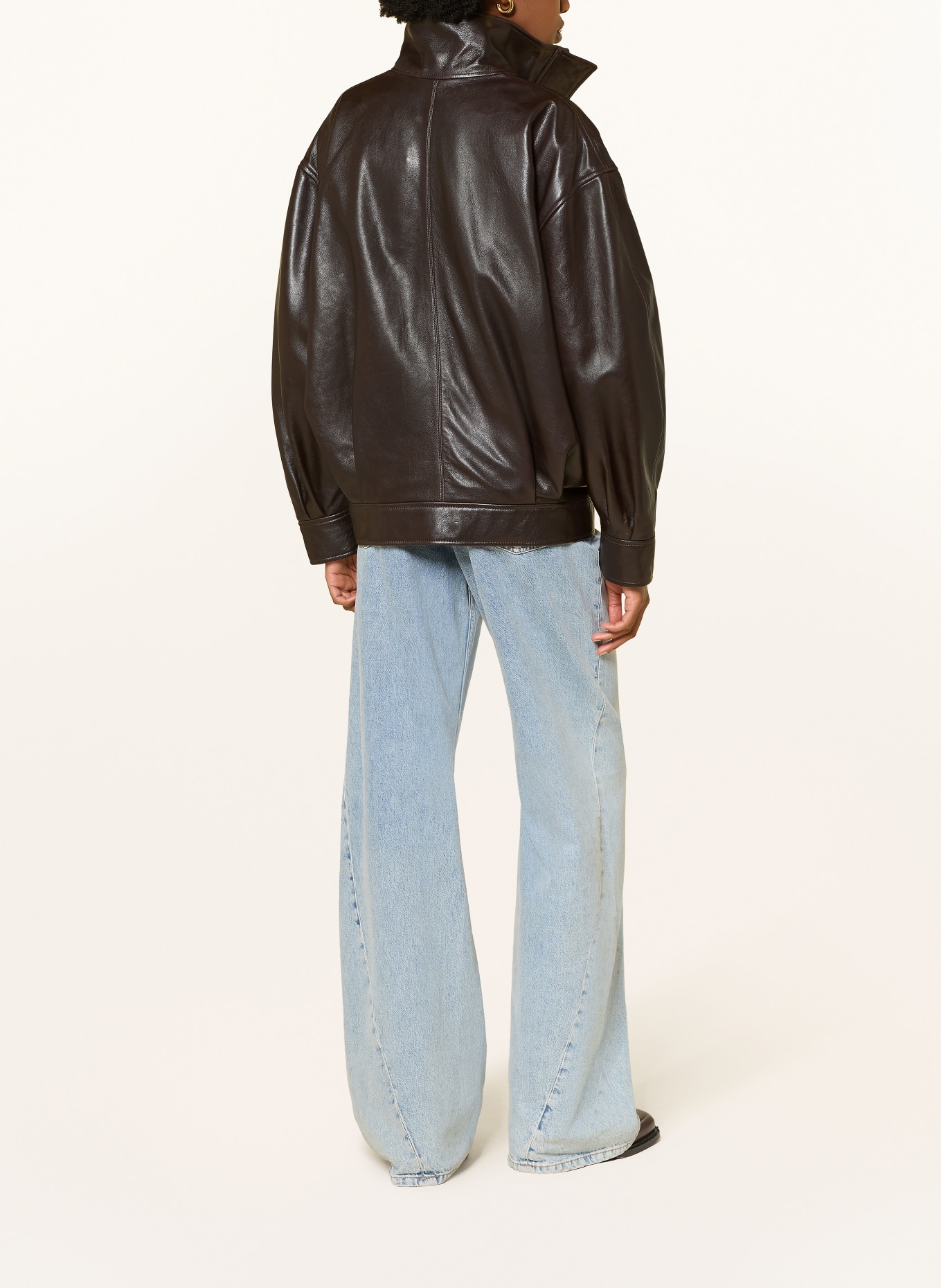 ARMA Lederjacke PAULA: DUNKELBRAUN