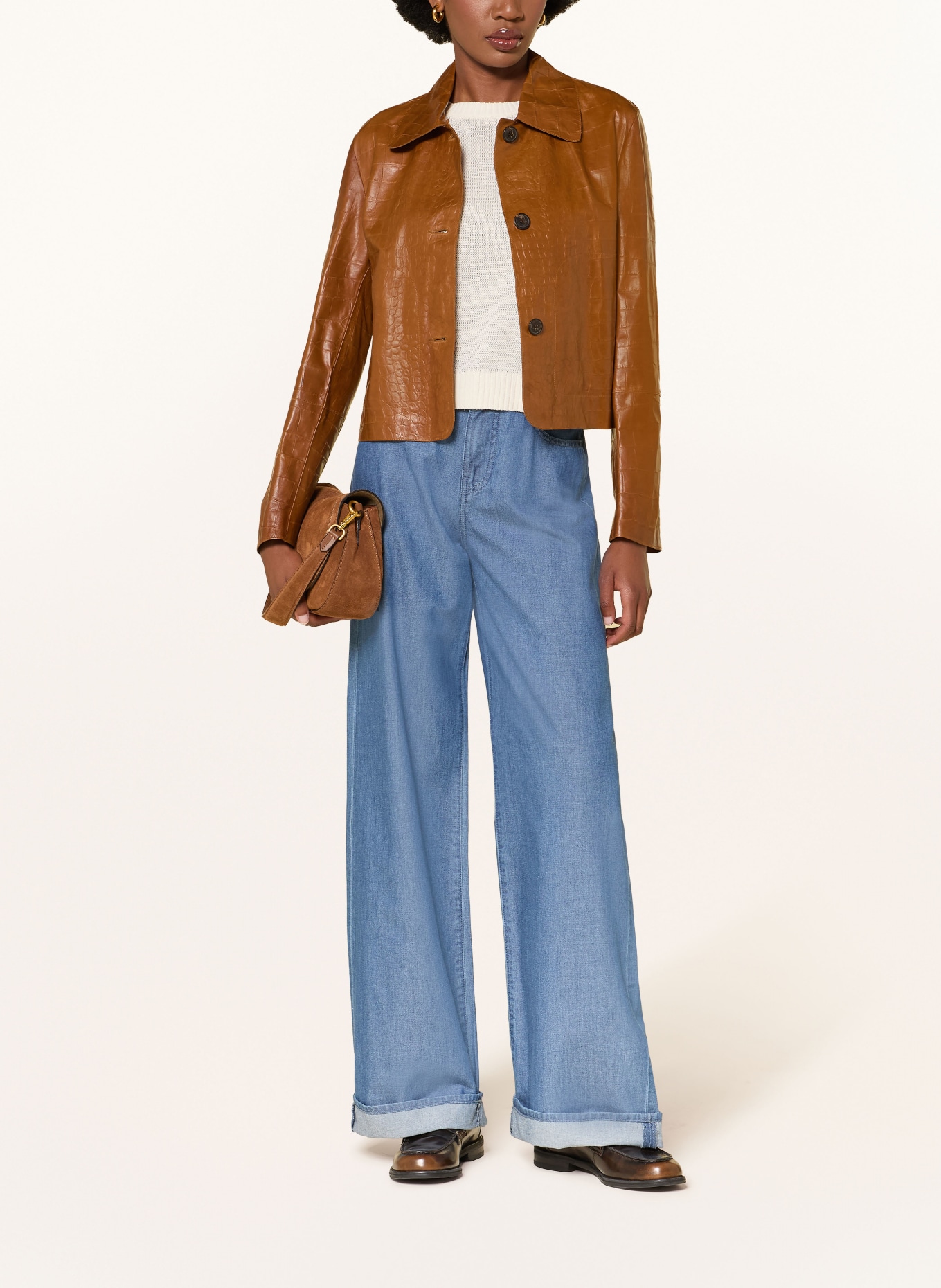 ARMA Lederjacke EMY: BRAUN