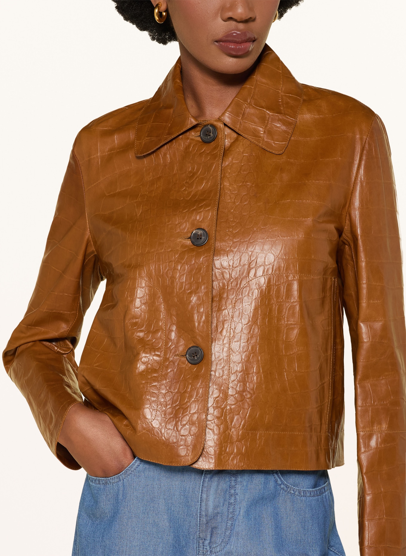 ARMA Lederjacke EMY: BRAUN