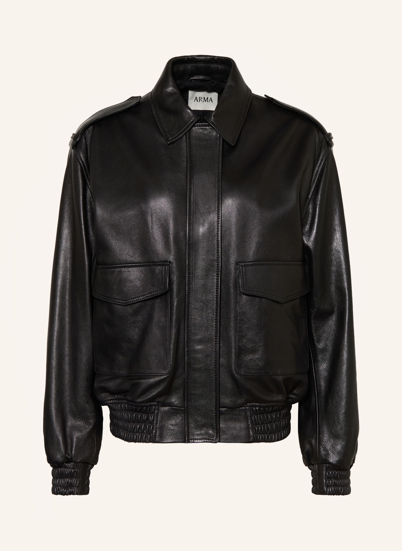 ARMA Lederjacke ASTRA: SCHWARZ