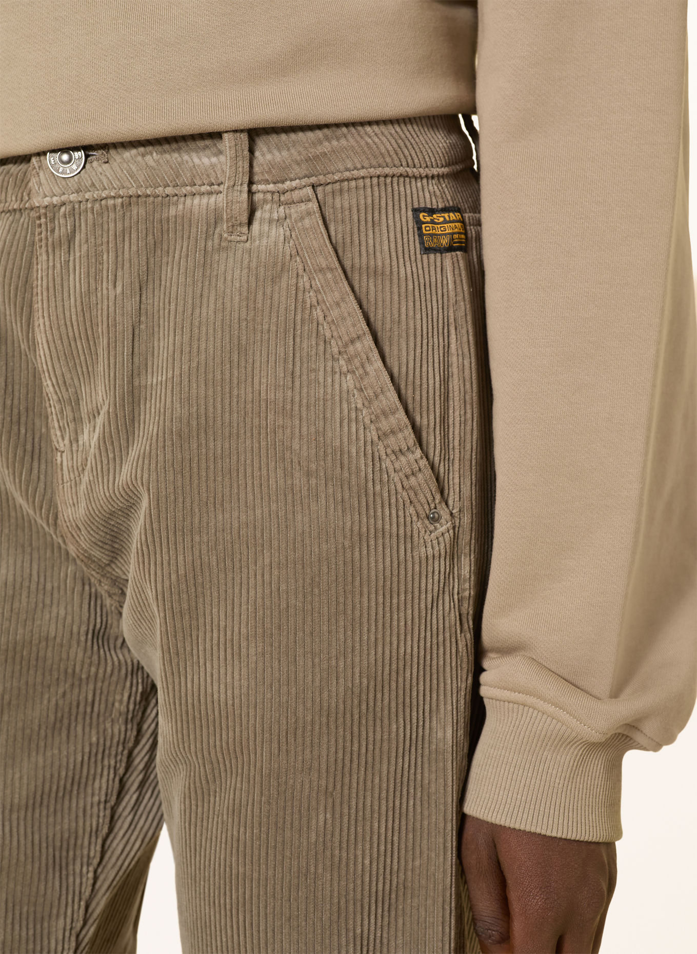 G-Star Cordbroek KATE: BEIGE