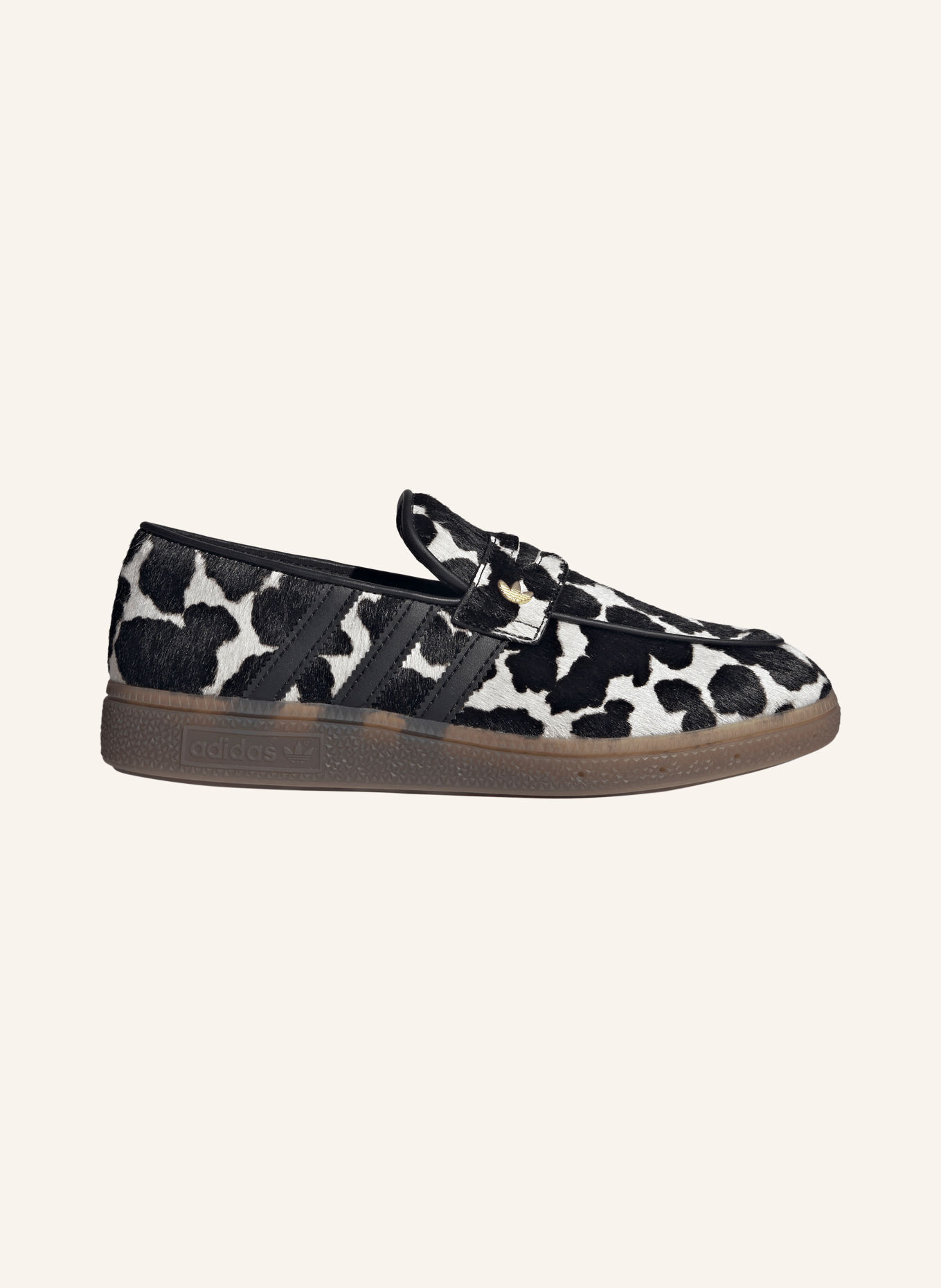 adidas Originals Penny-loafers HANDBALL SPEZIAL: SORT / GULD / MØRKEBRUN
