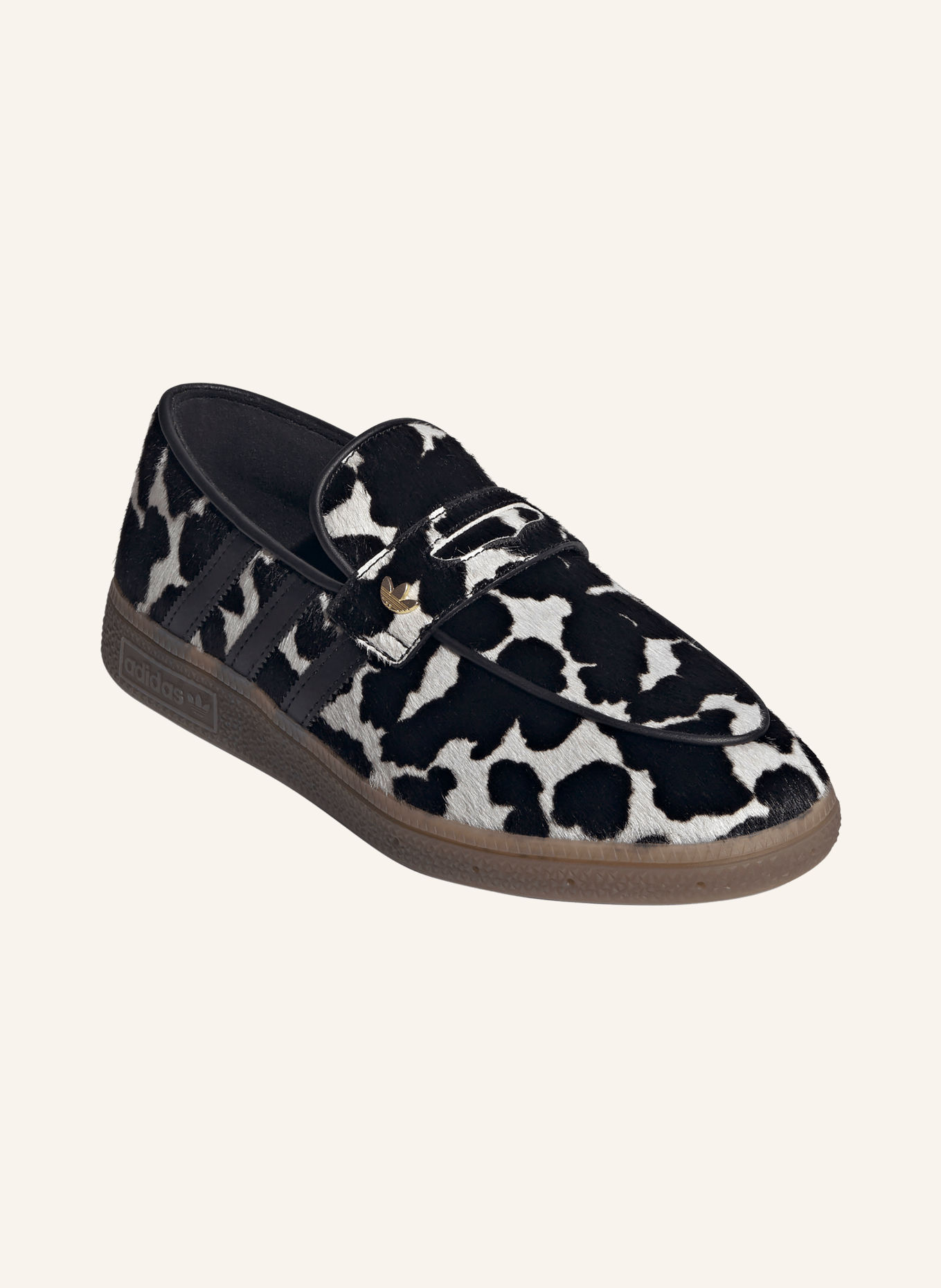 adidas Originals Penny-loafers HANDBALL SPEZIAL: SORT / GULD / MØRKEBRUN