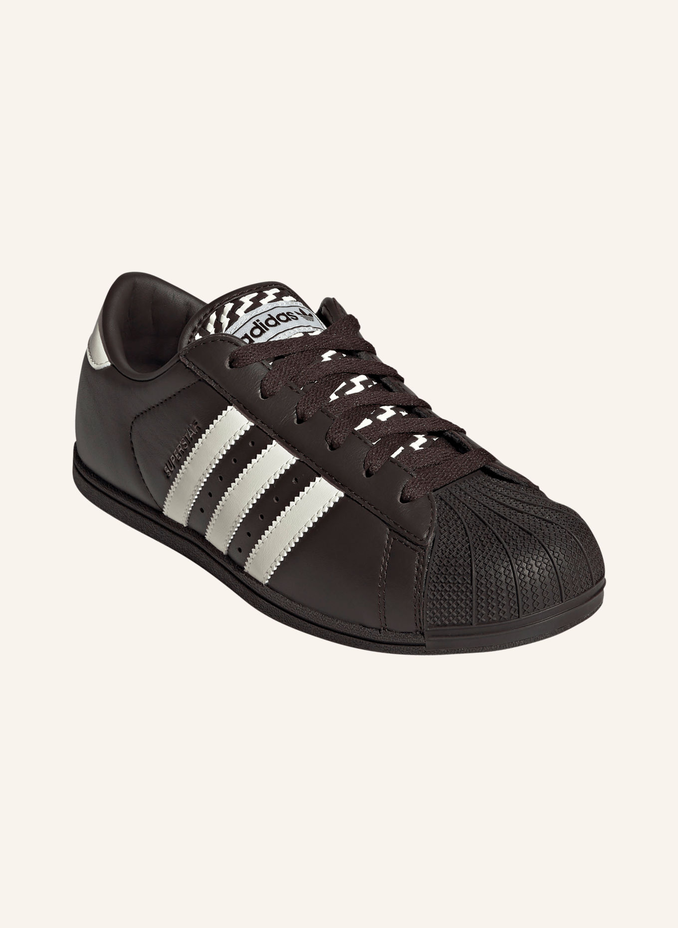 adidas Originals Sneakersy SUPERSTAR LO PRO: ČERNÁ / KRÉMOVÁ