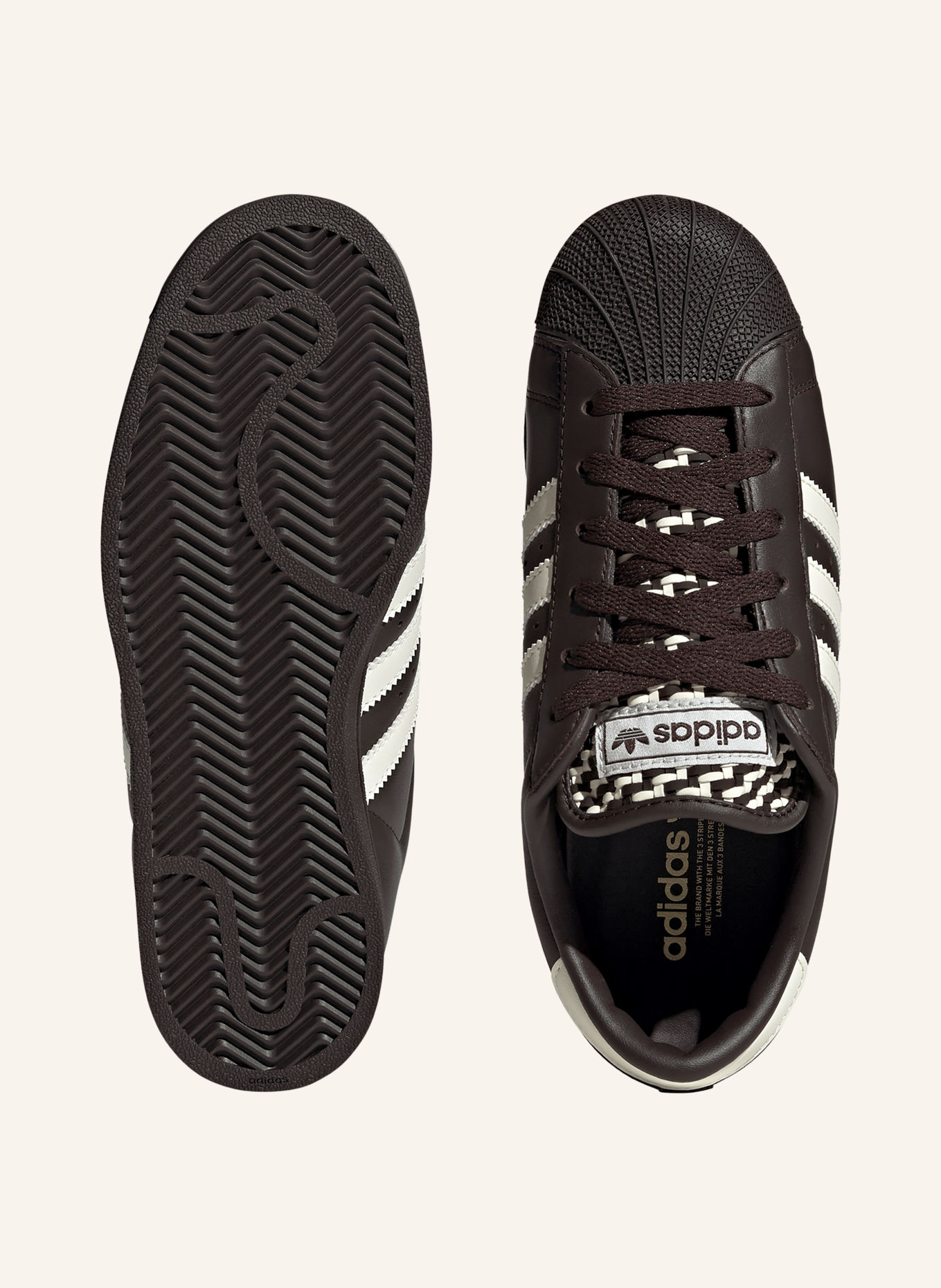 adidas Originals Sneakersy SUPERSTAR LO PRO: ČERNÁ / KRÉMOVÁ