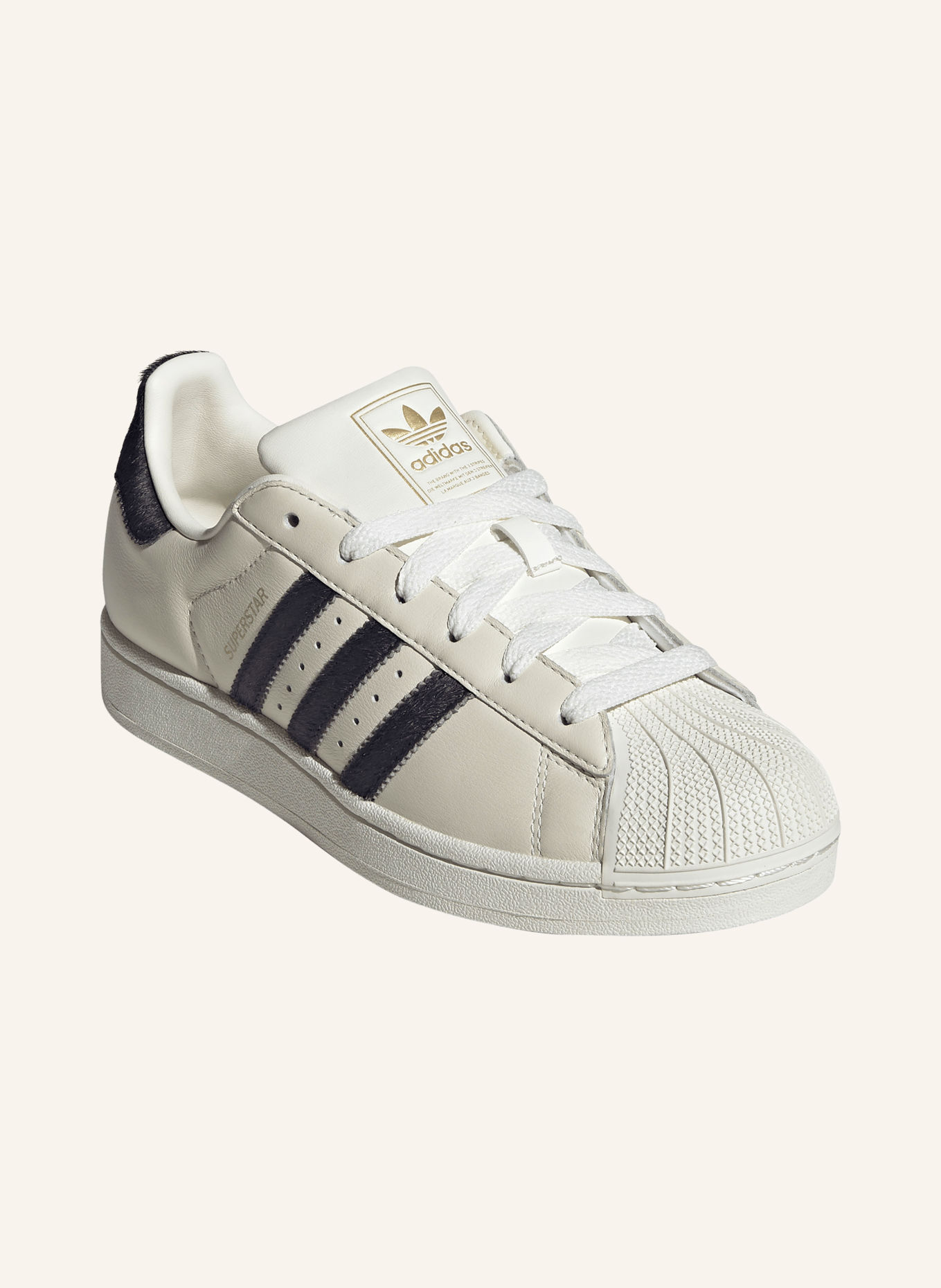 adidas Originals Sneaker SUPERSTAR II: HVID / MØRKELILLA