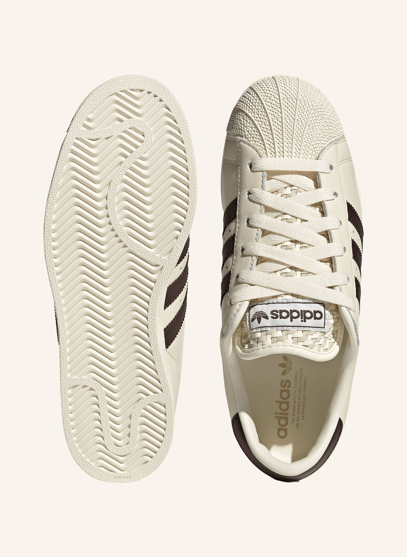 adidas Originals Sneakersy SUPERSTAR LO PRO: REŽNÁ / TMAVĚ HNĚDÁ / ŠEDÁ