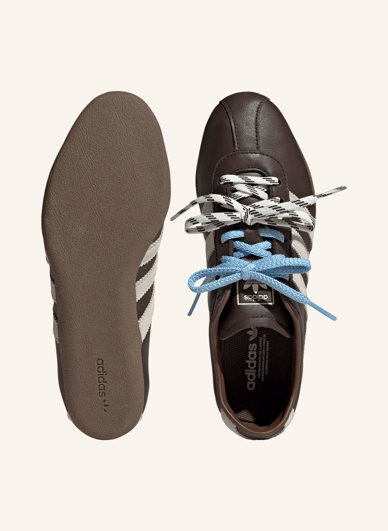adidas Originals Sneakersy TOKYO: TMAVĚ HNĚDÁ / KRÉMOVÁ