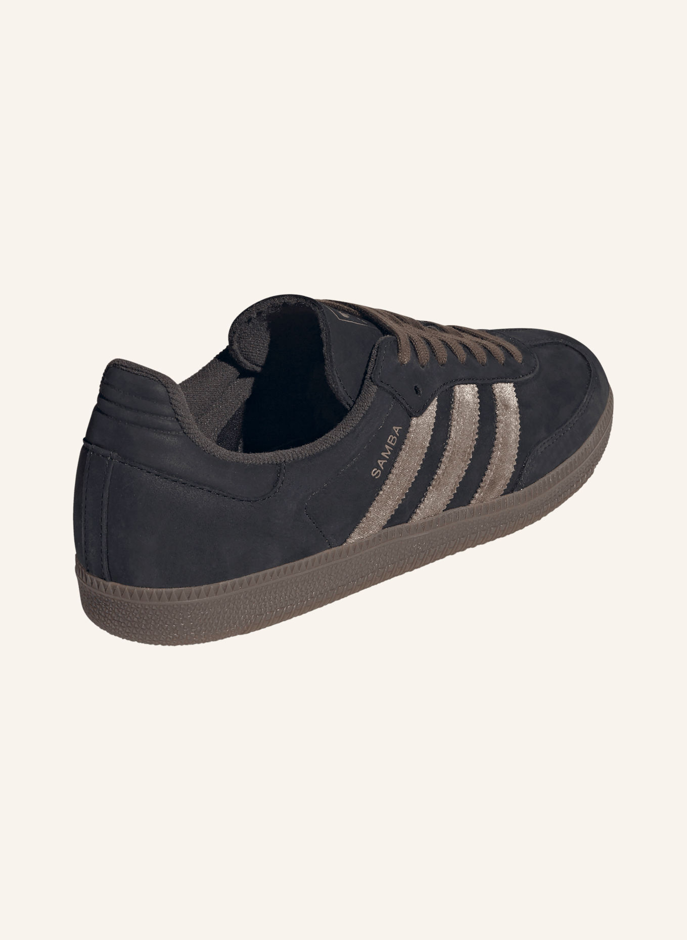 adidas Originals Sneaker SAMBA OG: SCHWARZ / DUNKELBRAUN