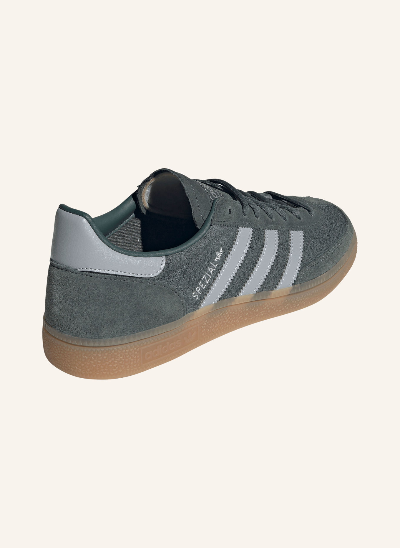 adidas Originals HANDBALL SPECIAL Sneakers: LIGHT GRAY / GREEN