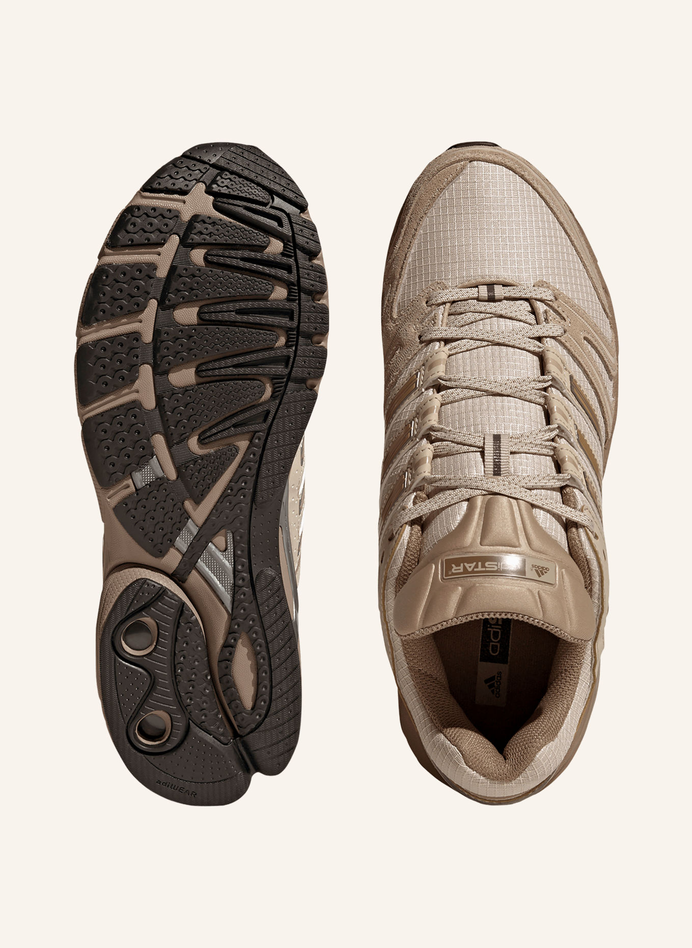 adidas Originals ADISTAR CONTROL 5 Sneakers: BEIGE / GRAY