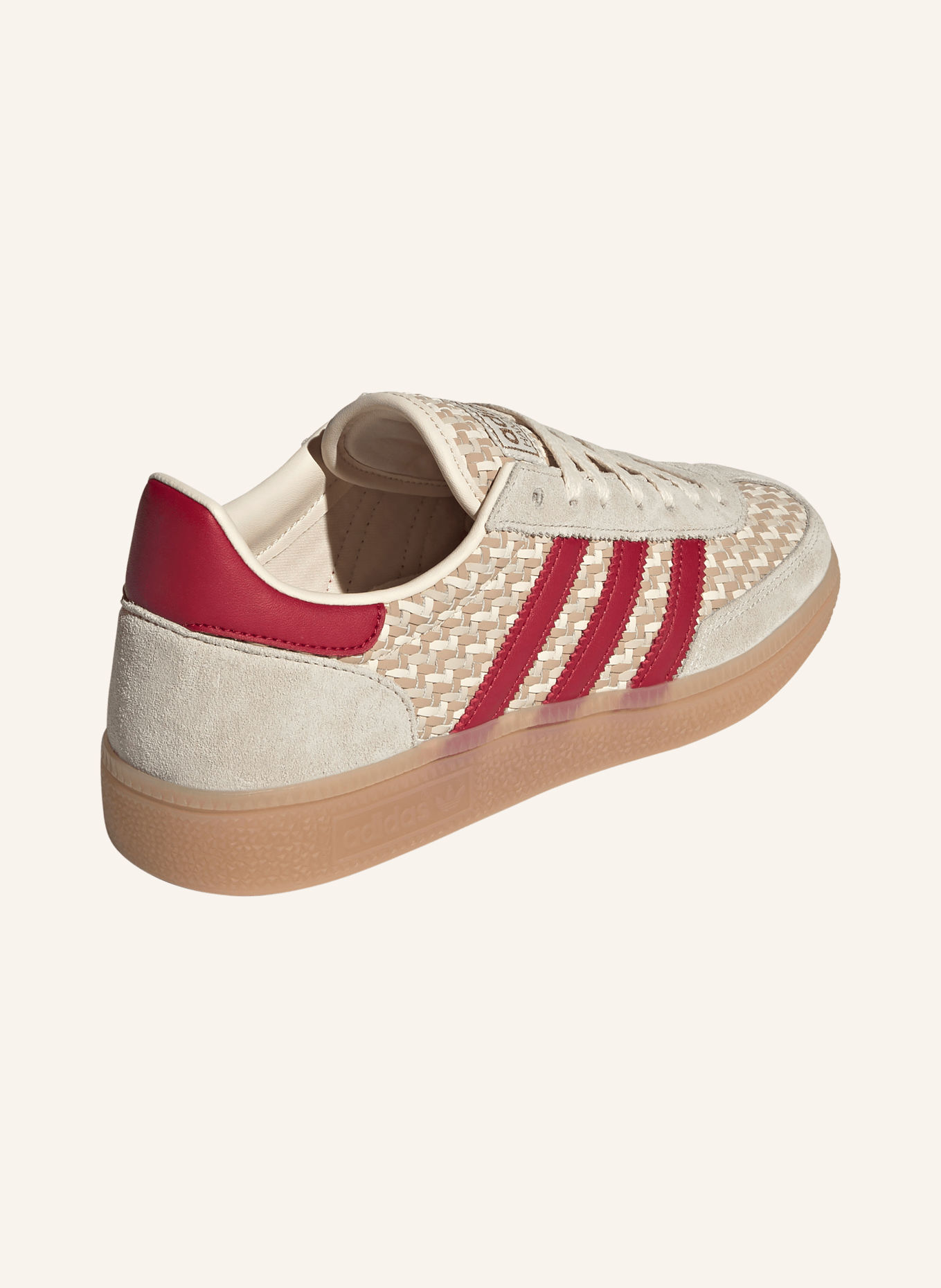 adidas Originals HANDBALL SPECIAL Sneakers: CREAM / BEIGE / RED