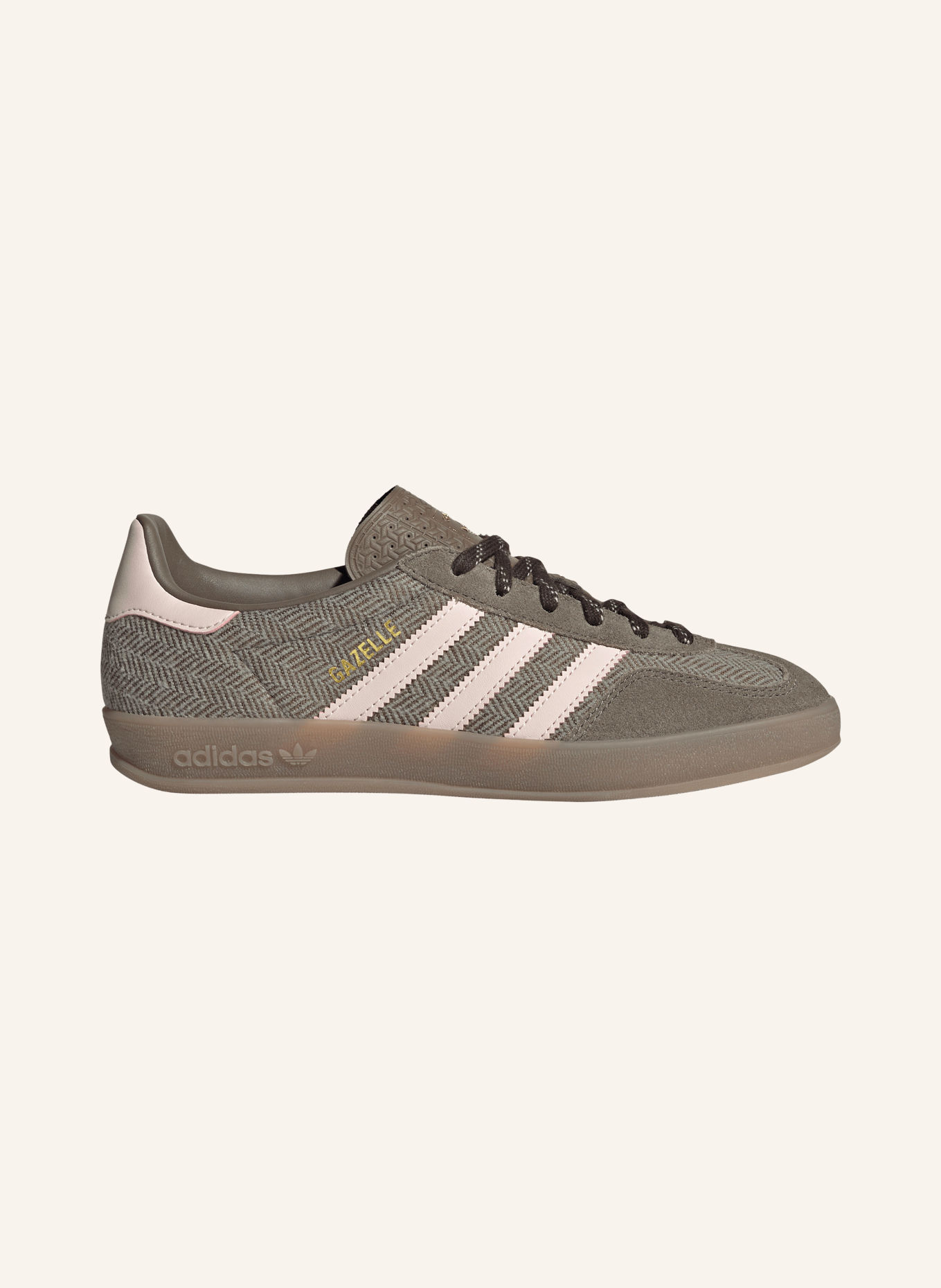 adidas Originals Sneaker GAZELLE INDOOR: BRAUN / HELLROSA / GRÜN