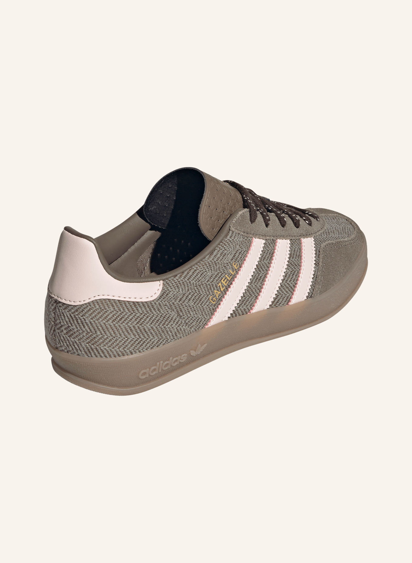 adidas Originals Sneaker GAZELLE INDOOR: BRAUN / HELLROSA / GRÜN