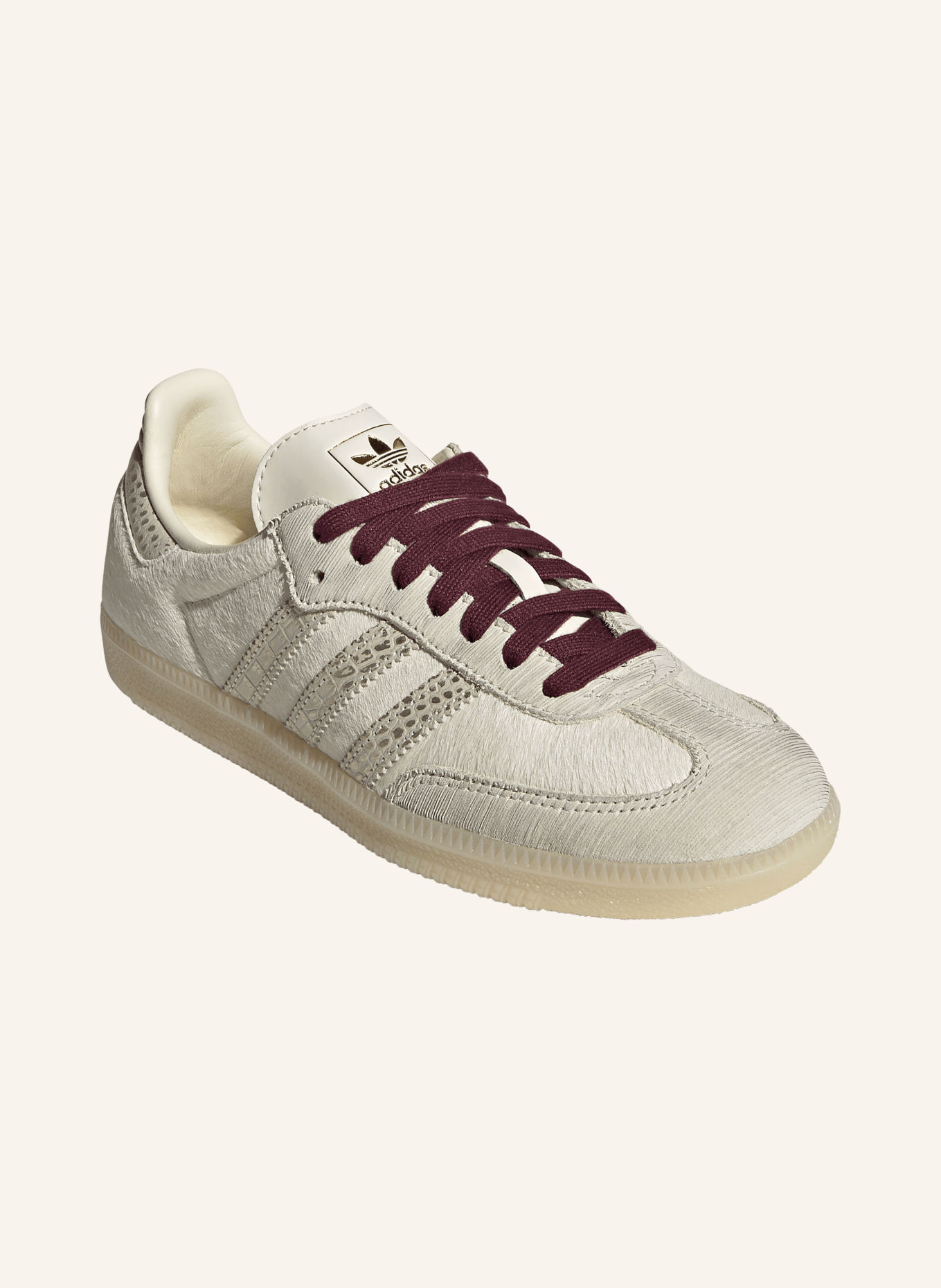 adidas Originals Sneakersy SAMBA OG: SVĚTLE HNĚDÁ / BÉŽOVÁ