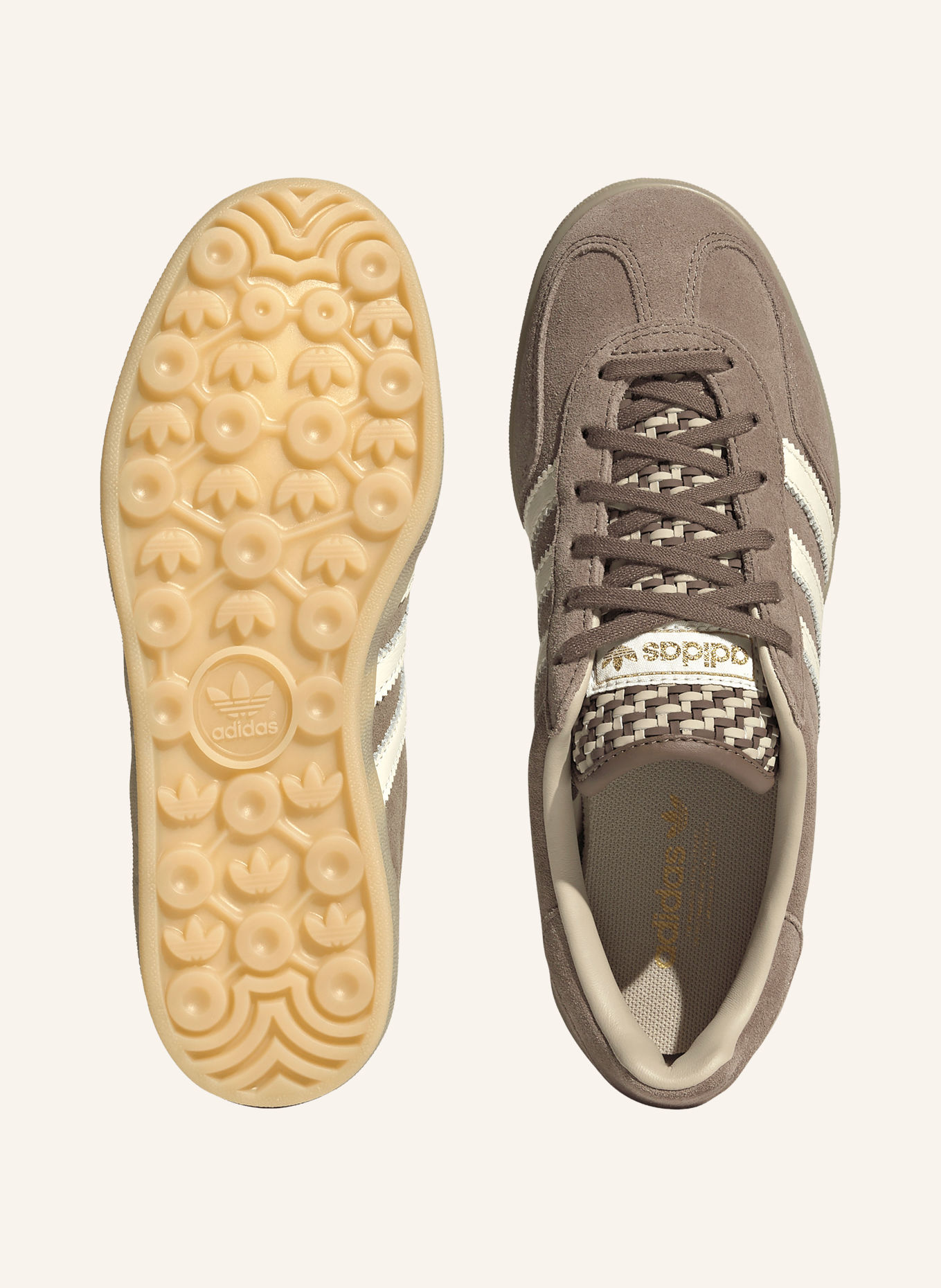 adidas Originals Sneaker GAZELLE INDOOR: BRAUN / WEISS