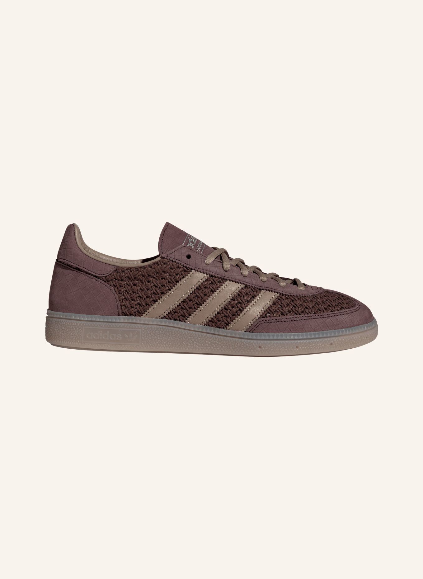 adidas Originals Sneakersy HANDBALL SPEZIAL: ČERNOŠEDÁ / HNĚDÁ / ŠEDÁ