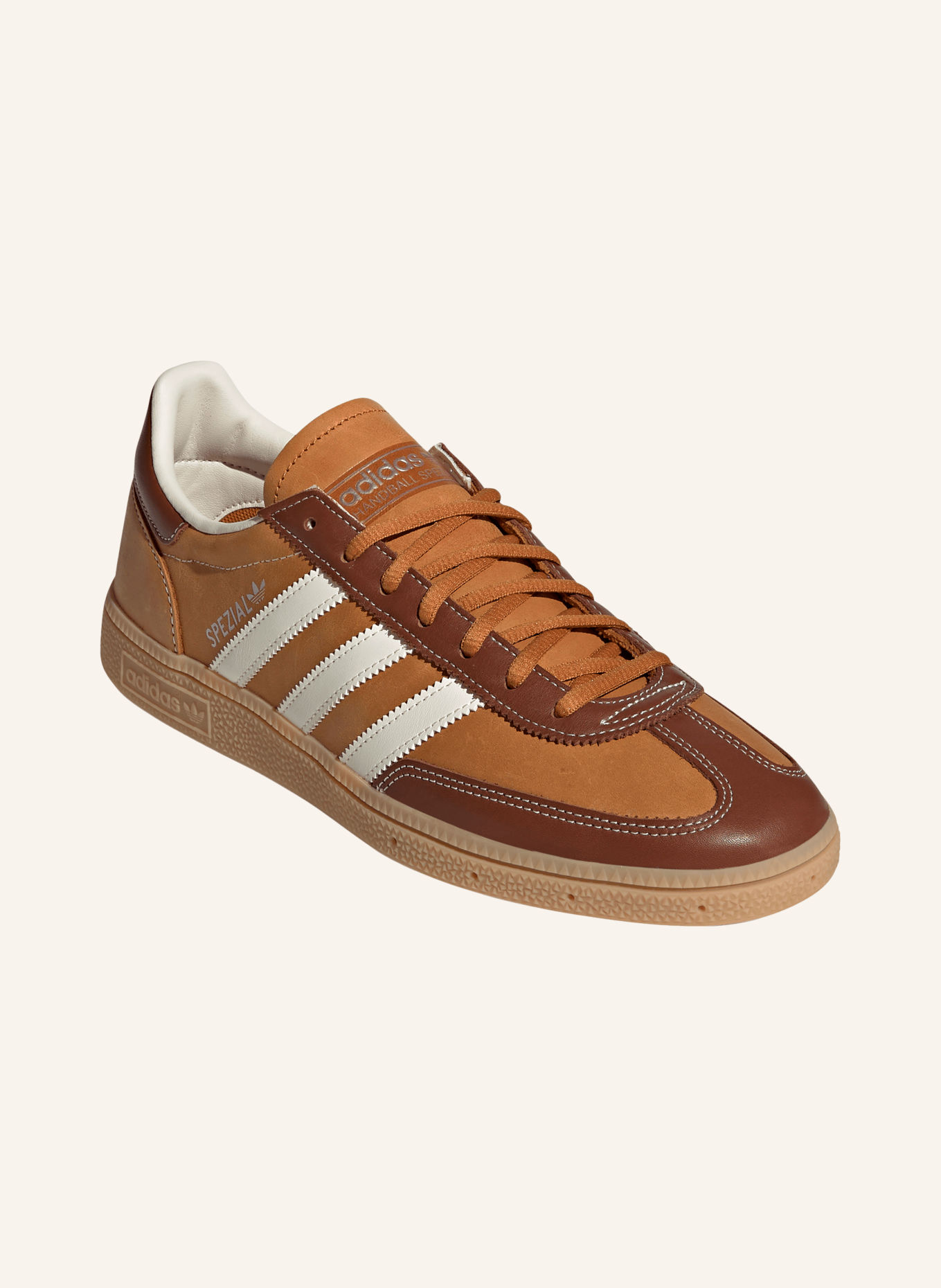 adidas Originals HANDBALL SPECIAL Sneakers: BROWN / COGNAC / WHITE