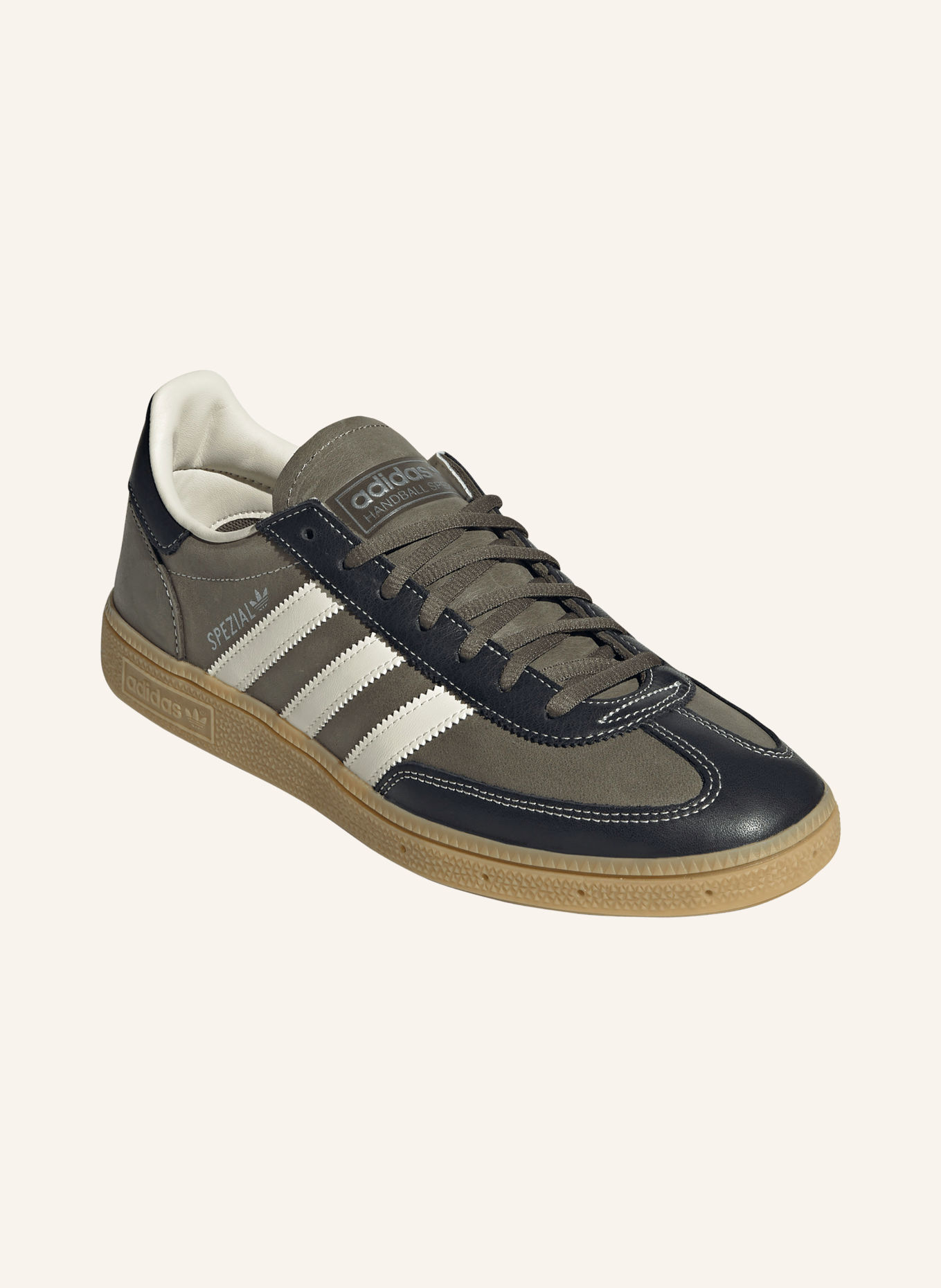adidas Originals HANDBALL SPECIAL Sneakers: OLIVE / WHITE / BLACK