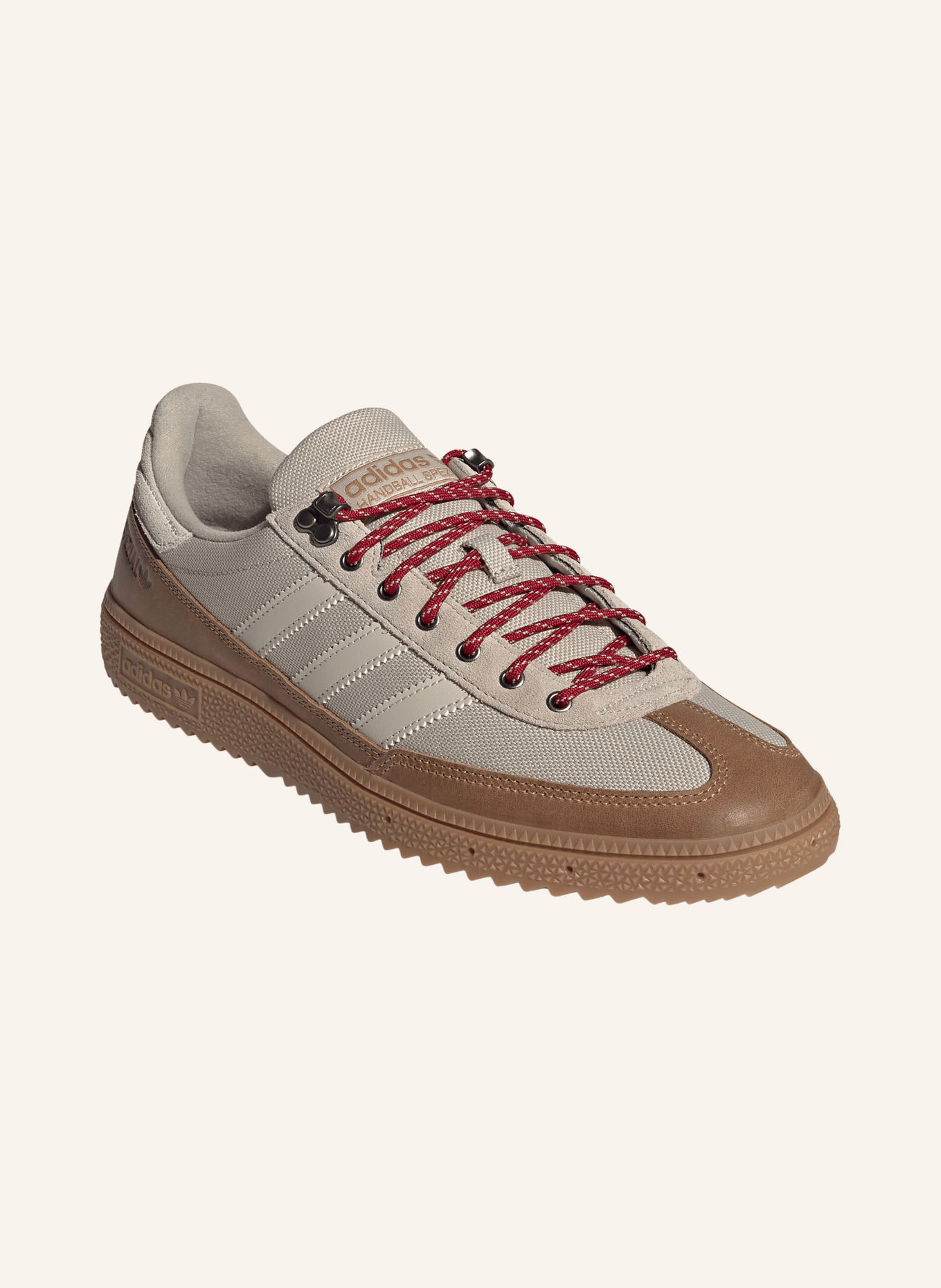 adidas Originals HANDBALL SPECIAL WTR Sneakers: BEIGE / PLATINUM / LIGHT BROWN