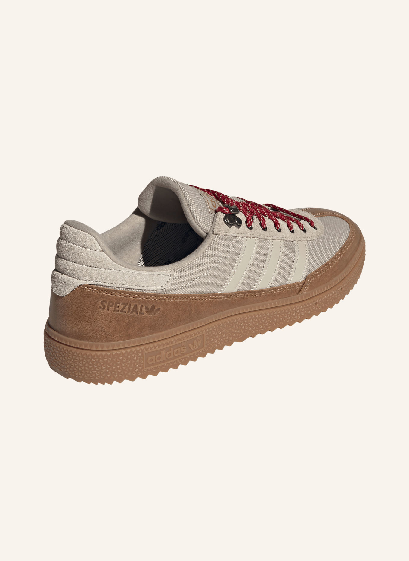 adidas Originals HANDBALL SPECIAL WTR Sneakers: BEIGE / PLATINUM / LIGHT BROWN
