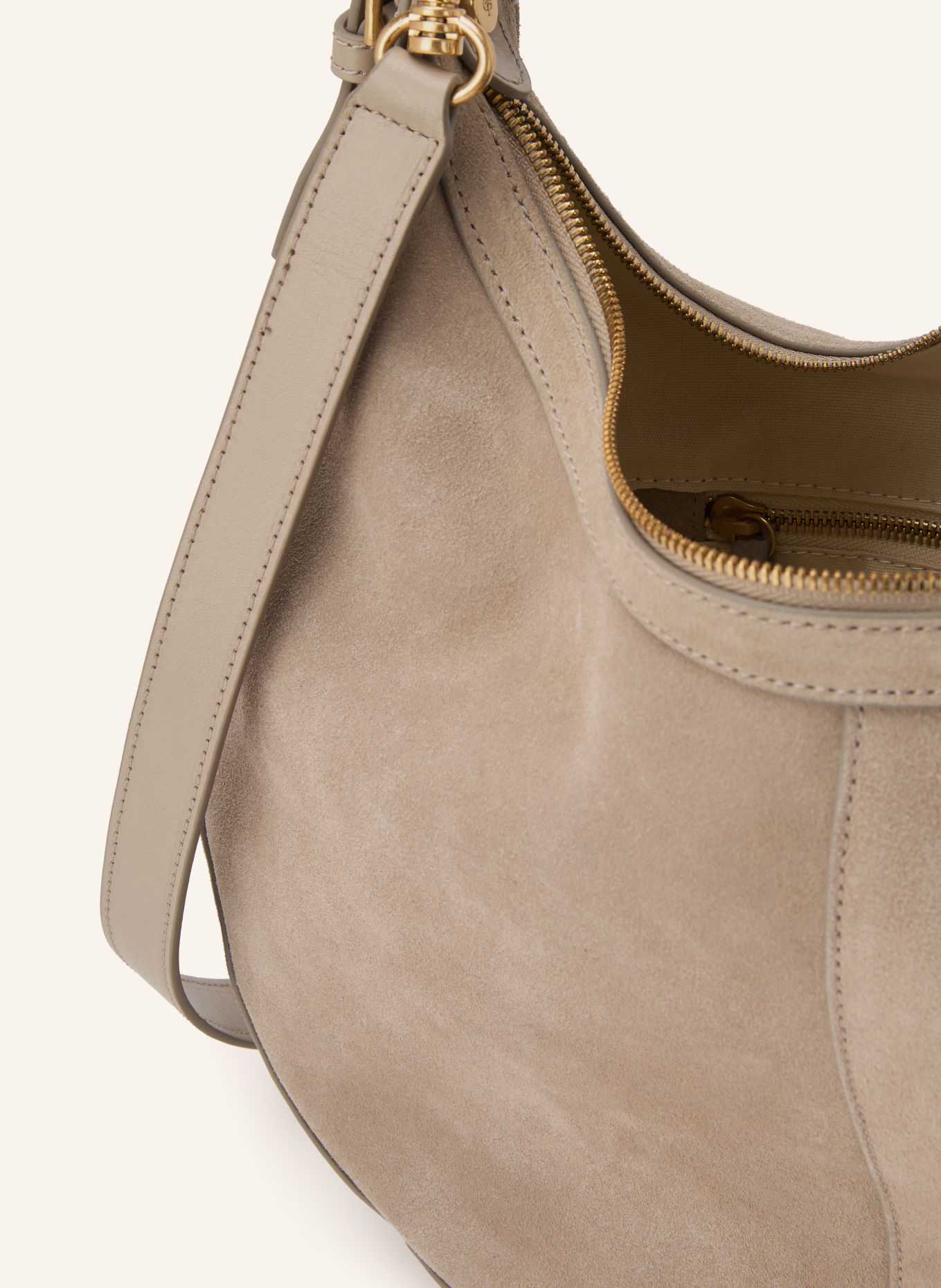 Marc O'Polo Posetaske: BEIGE / GULD