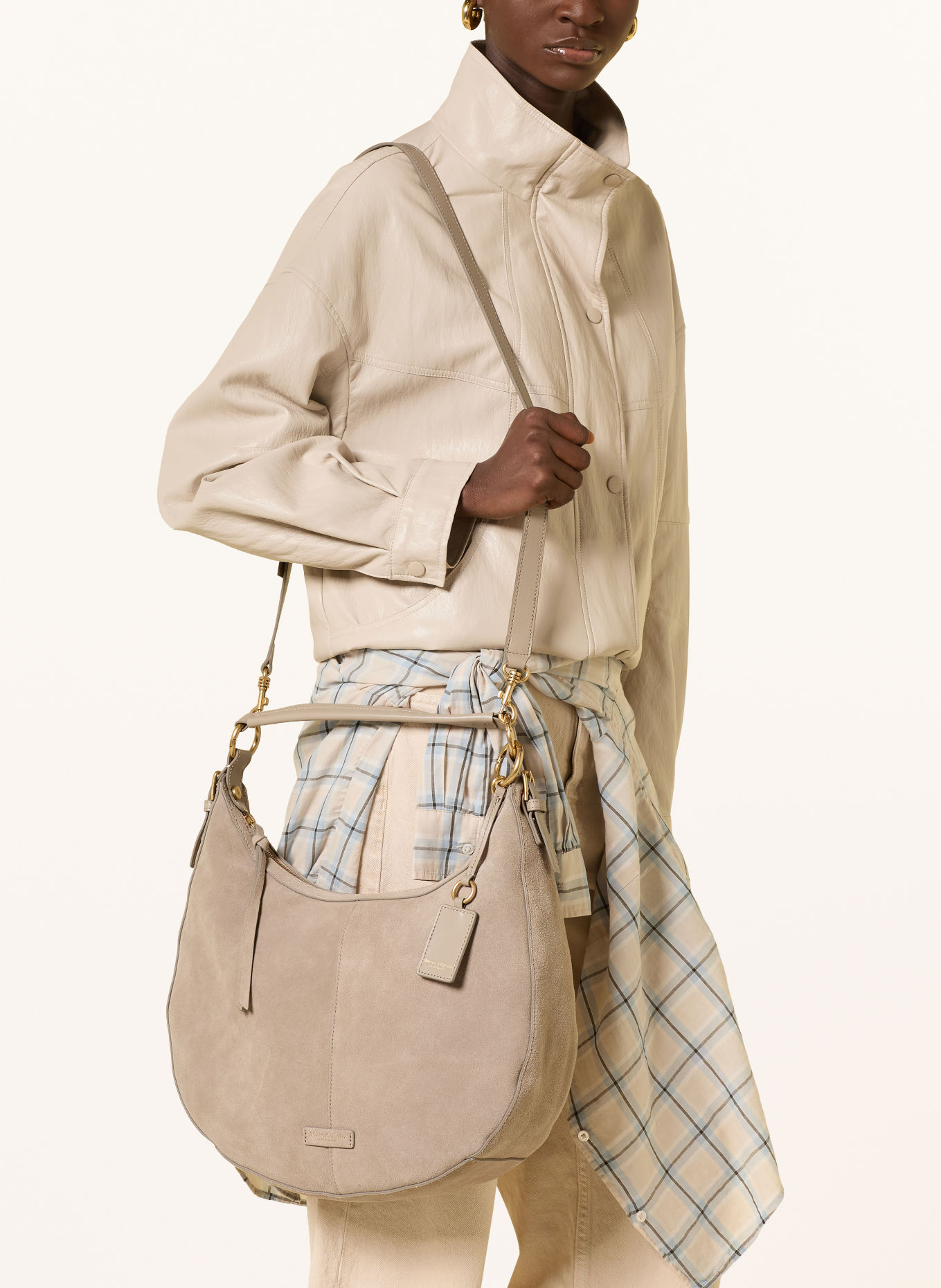 Marc O'Polo Posetaske: BEIGE / GULD