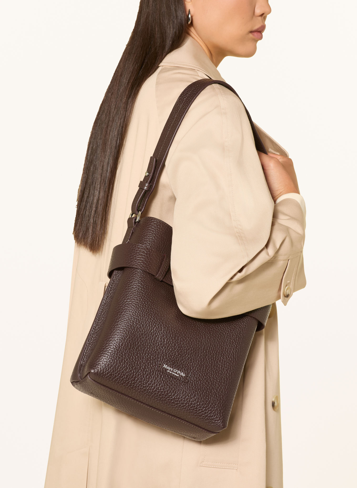 Marc O'Polo Bucket bag: DARK RED