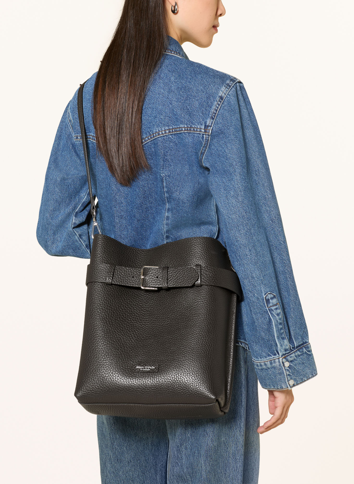 Marc O'Polo Bucket bag: DARK BROWN