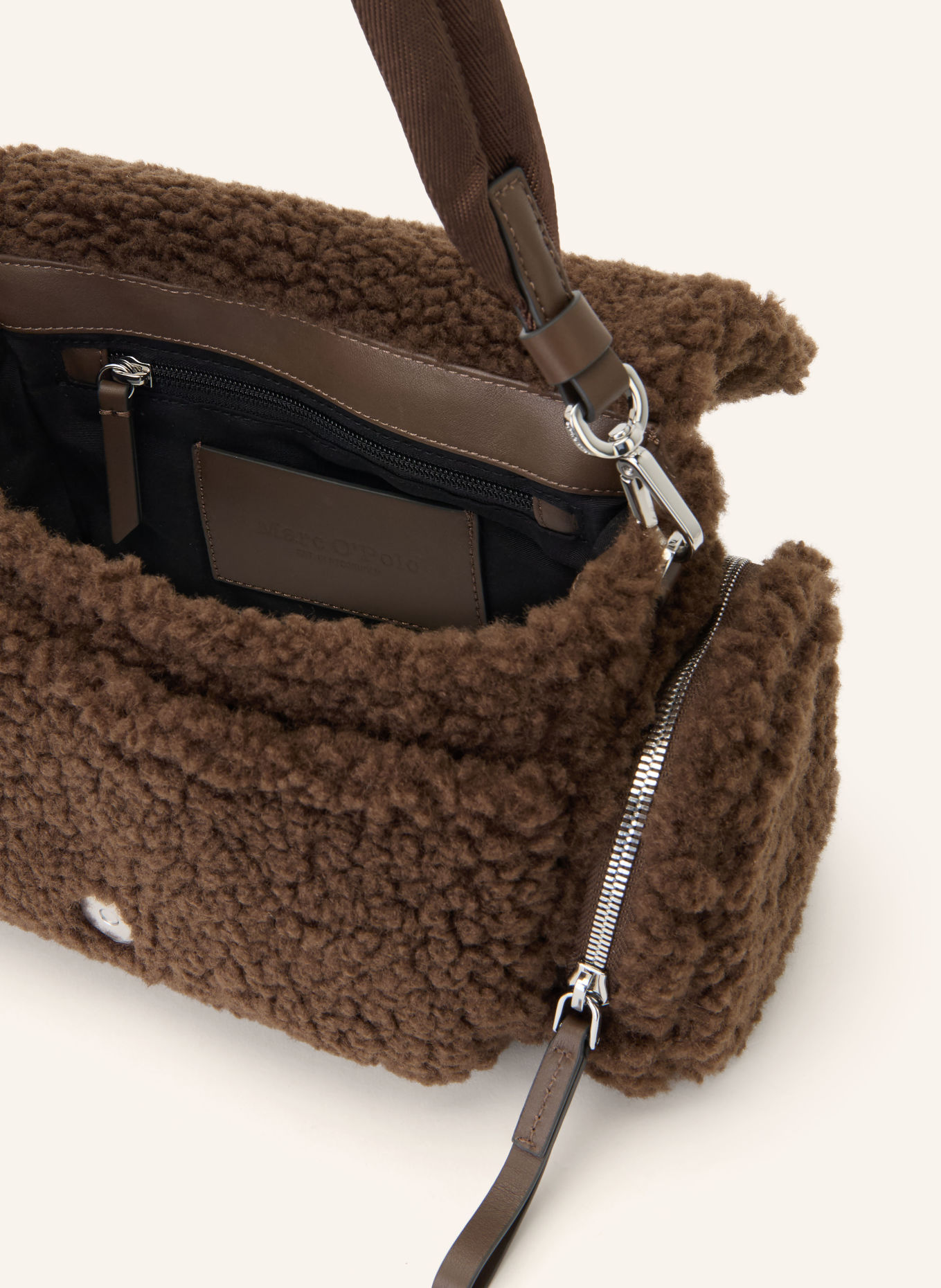 Marc O'Polo Crossbody-taske: MØRKEBRUN