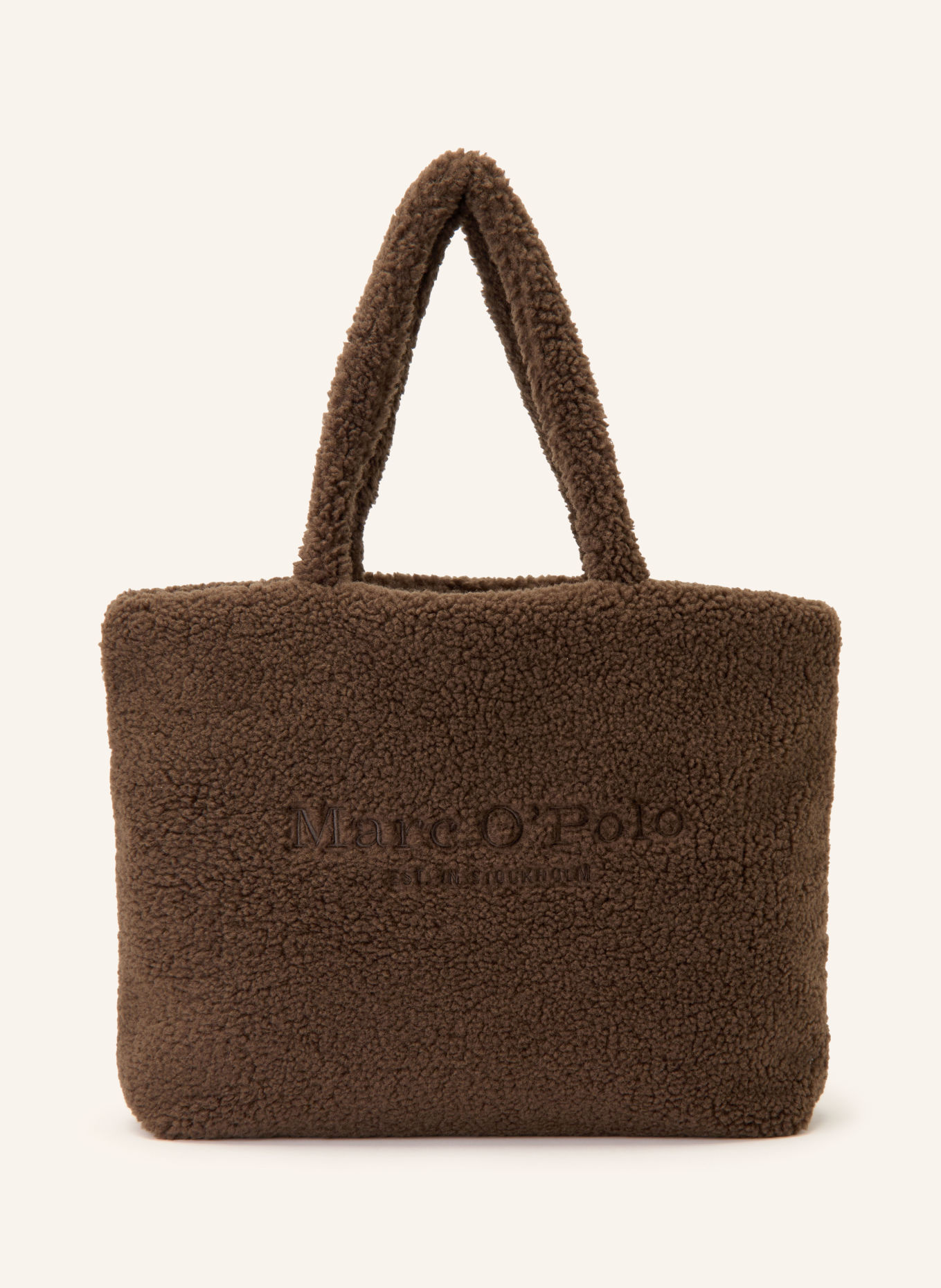 Marc O'Polo Sac cabas: MARRON FONCÉ