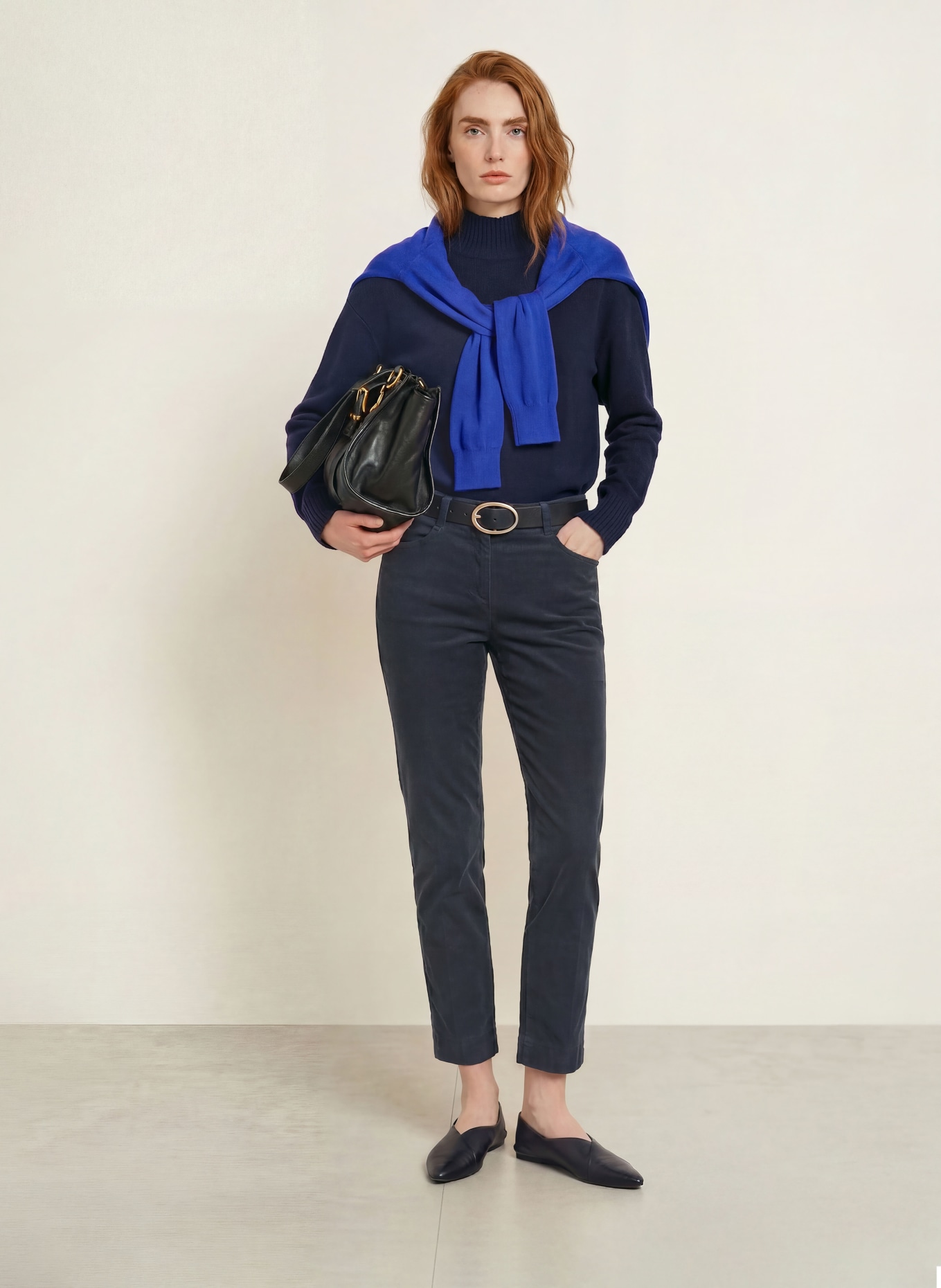 BRAX Cordhose MARA: DUNKELBLAU