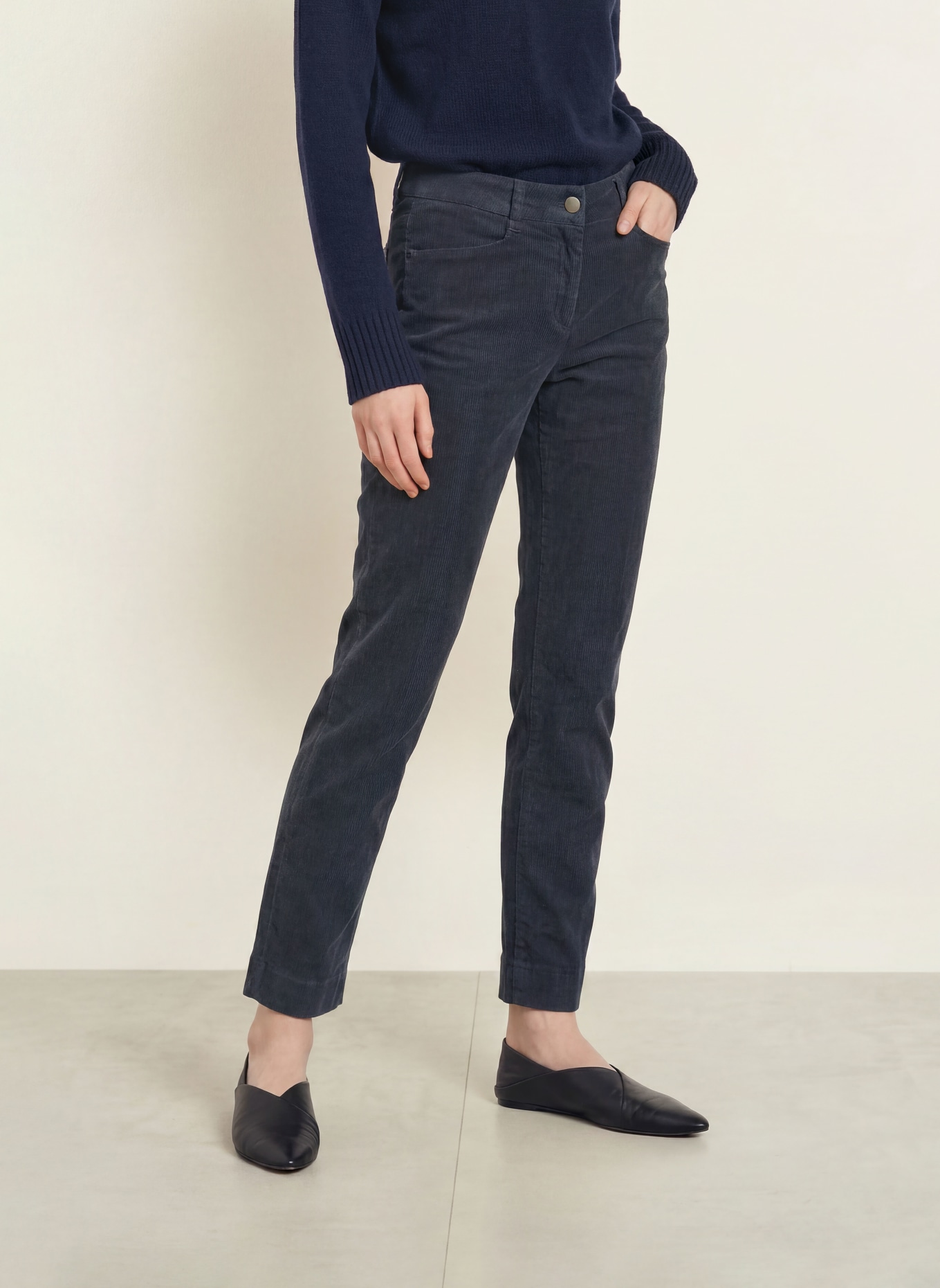 BRAX Cordhose MARA: DUNKELBLAU