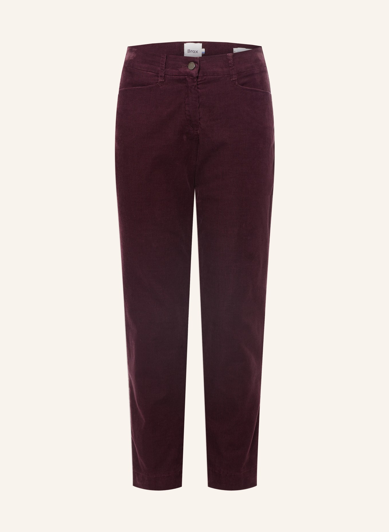BRAX MARA Cord Pants: DARK PURPLE